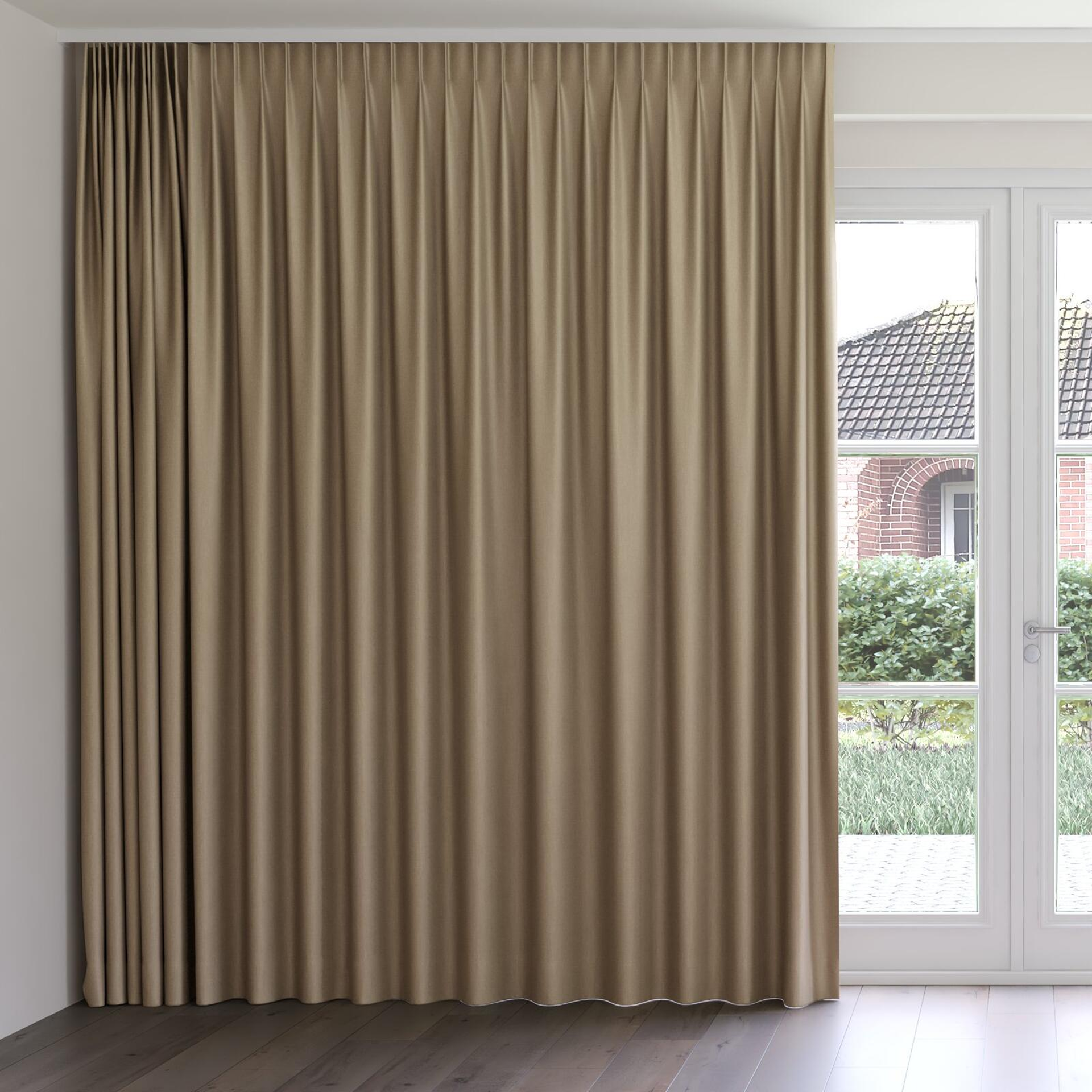Front view of Tonga Antelope, on curtain rail