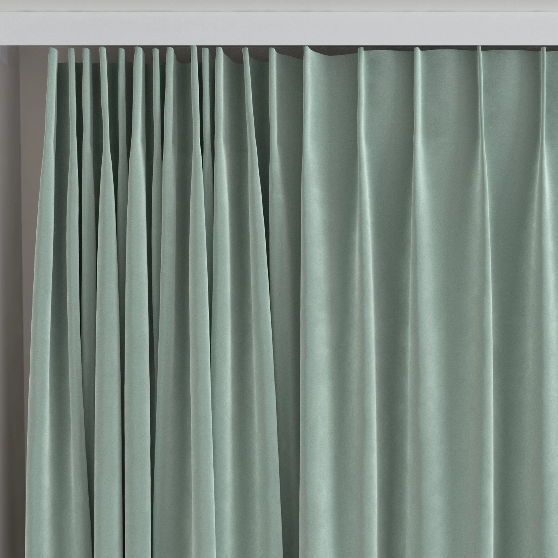 Top view of Vienna Folkstone, on curtain rail