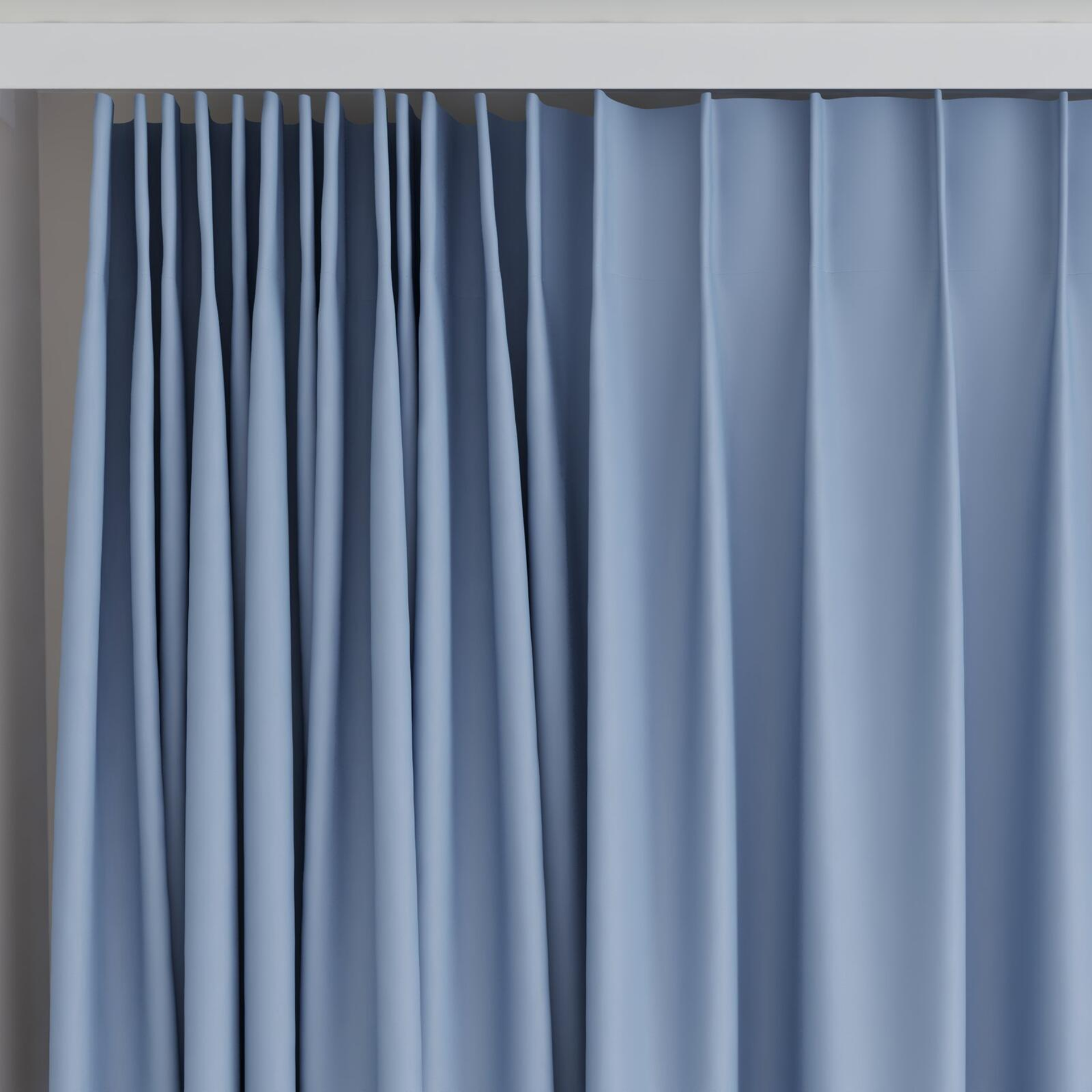 Top view of Vesta Ocean, on curtain rail
