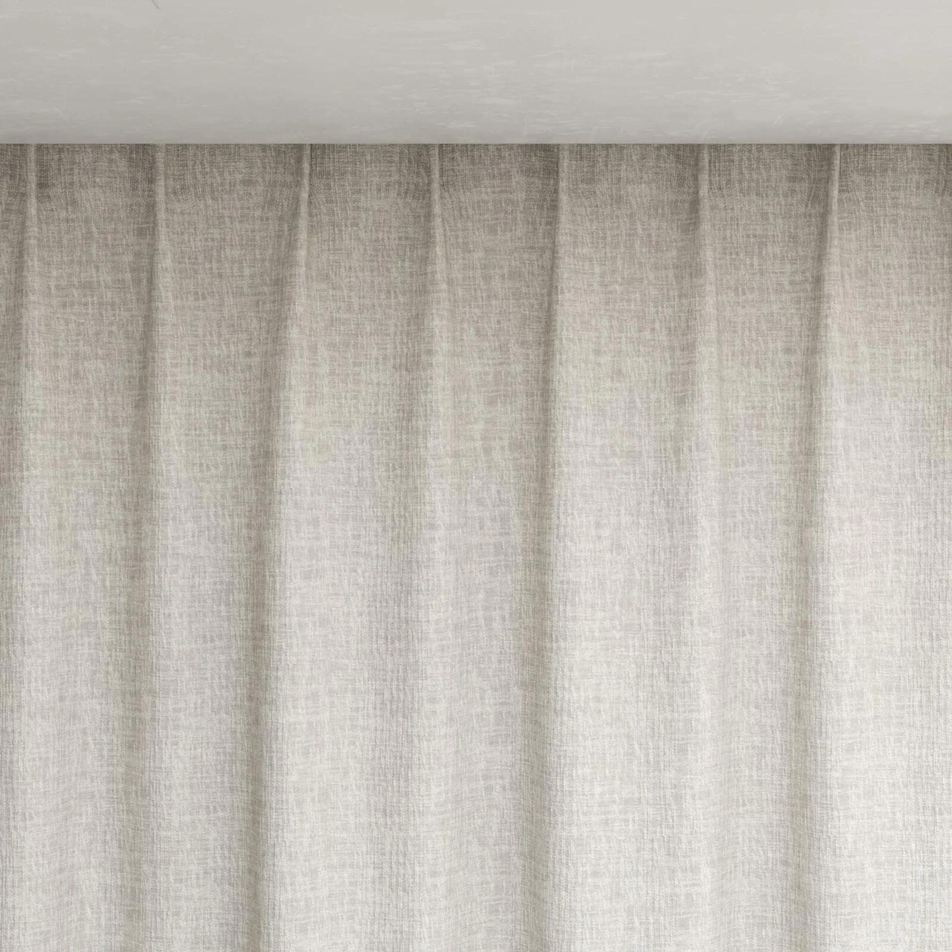 Top view of Earthwild Limestone, pinch pleat