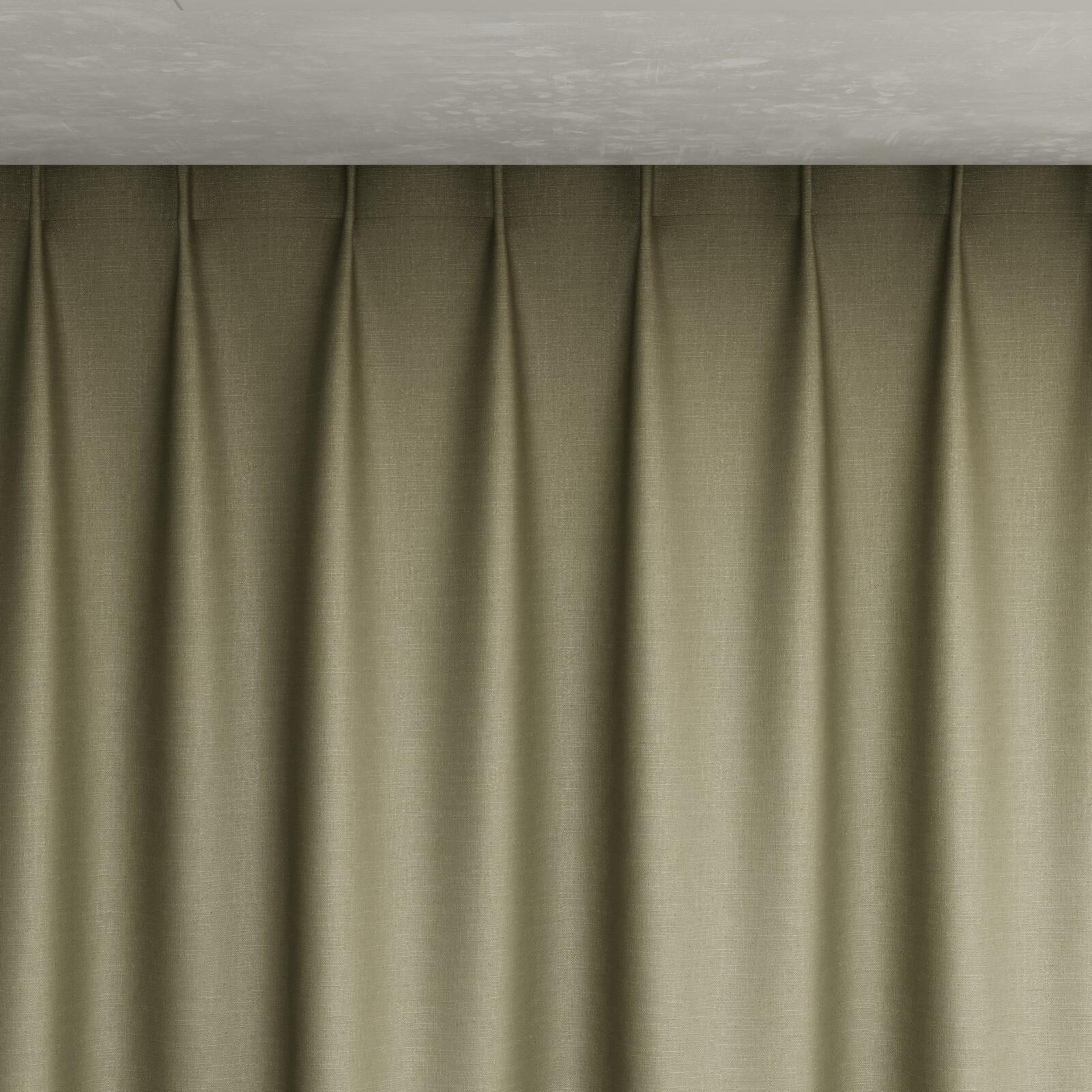 Top view of Soho Tundra, pinch pleat