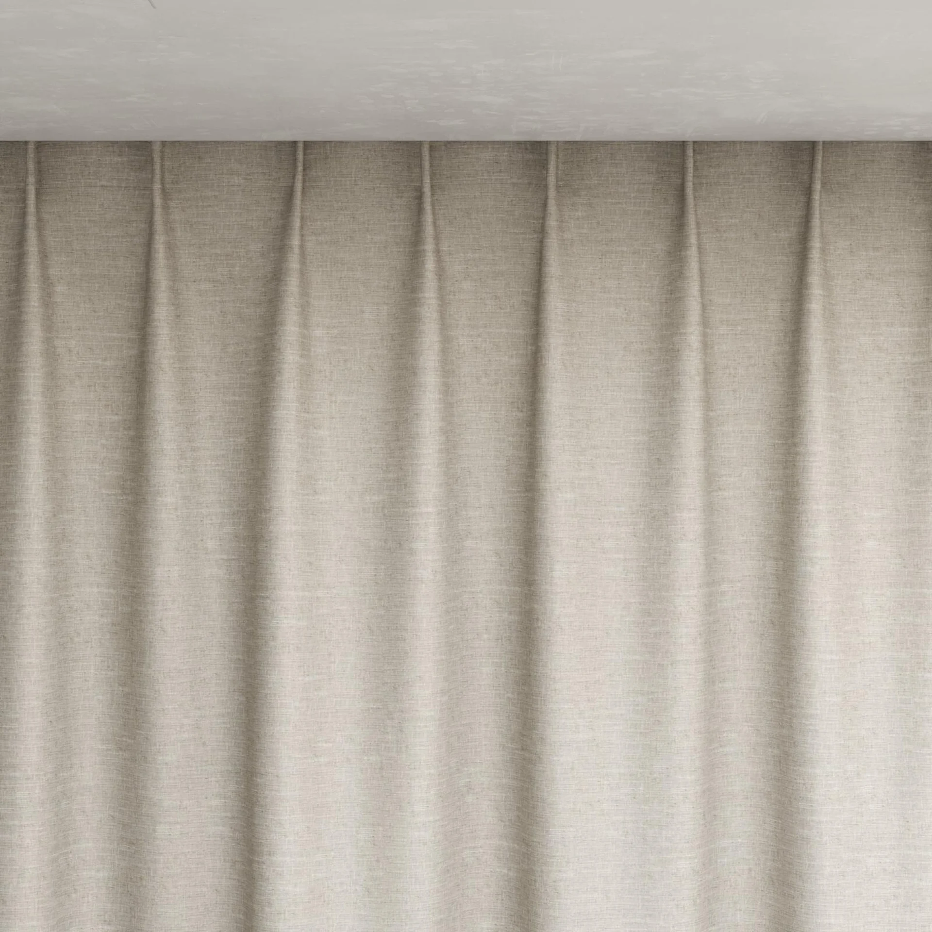 Top view of Tonto Sand, pinch pleat