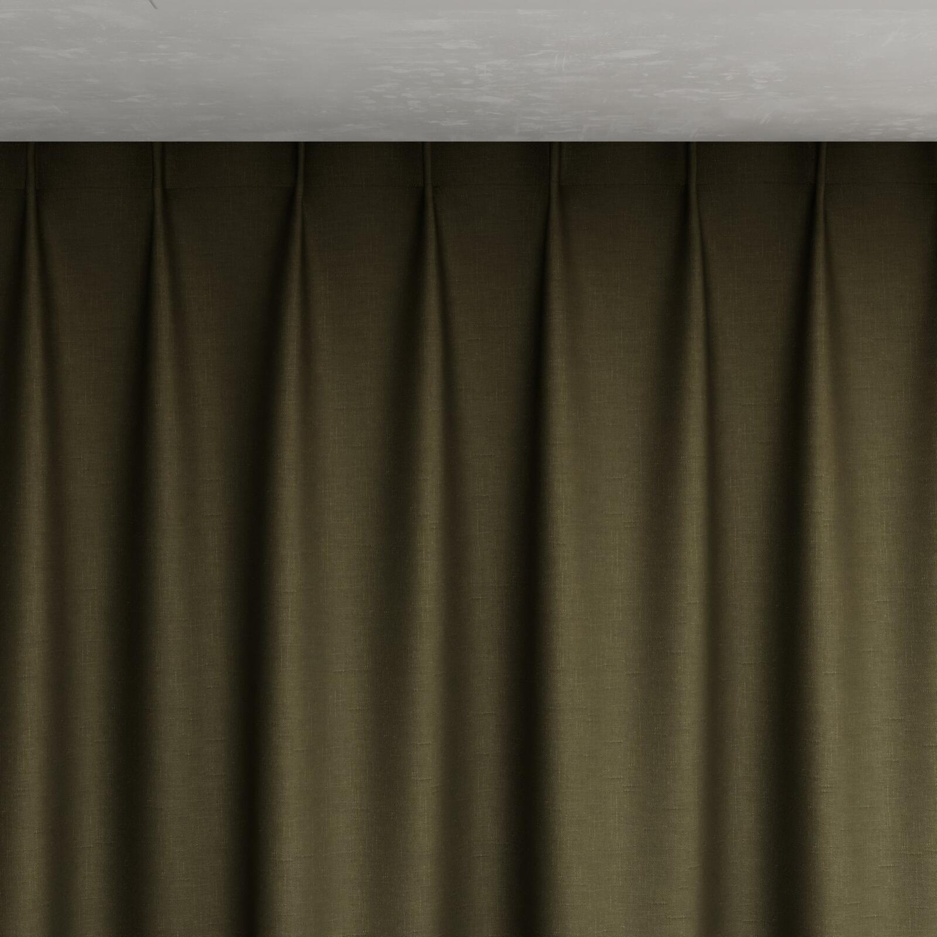 Top view of Atelier Moss, pinch pleat