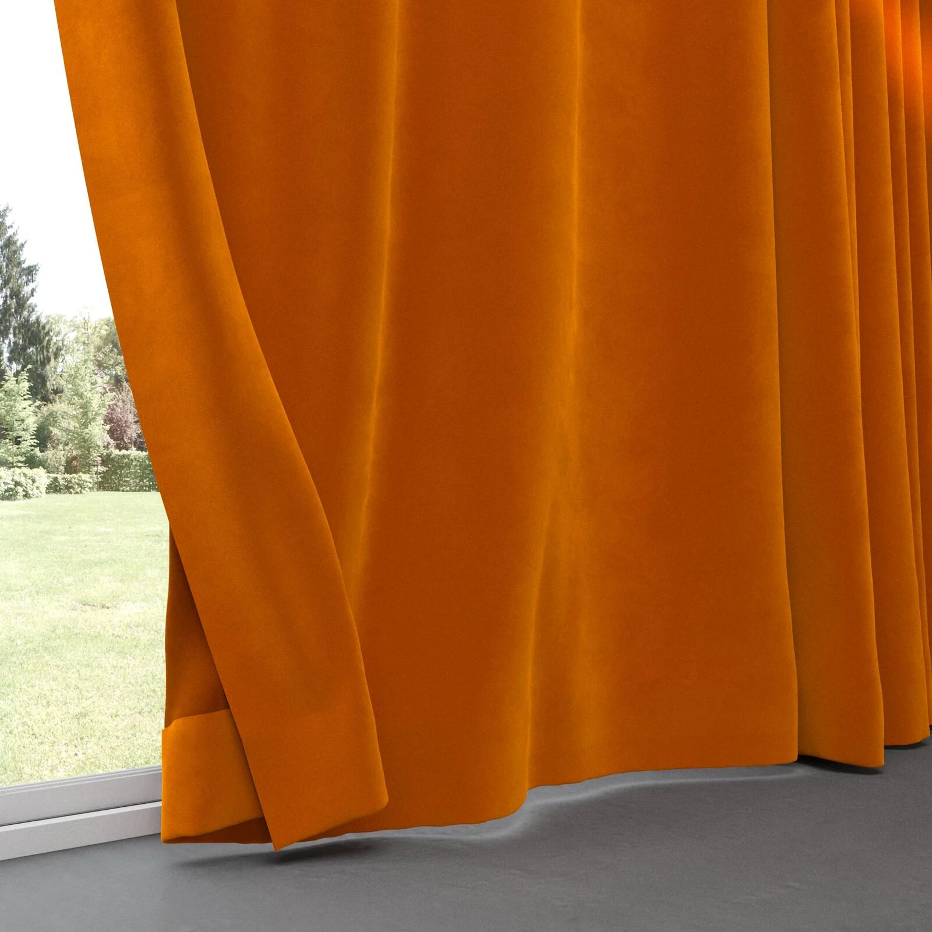 Bottom view of Verbier Spice, pinch pleat
