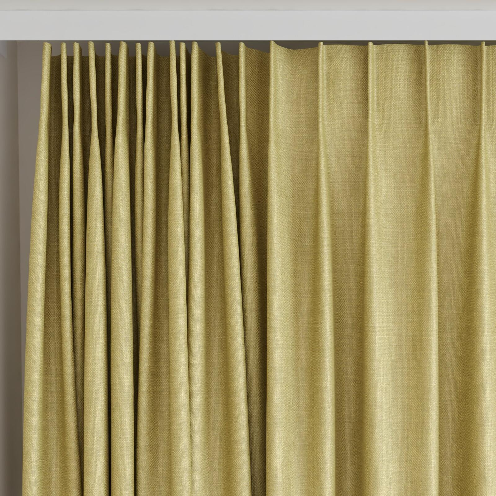 Top view of Linex Linden, on curtain rail