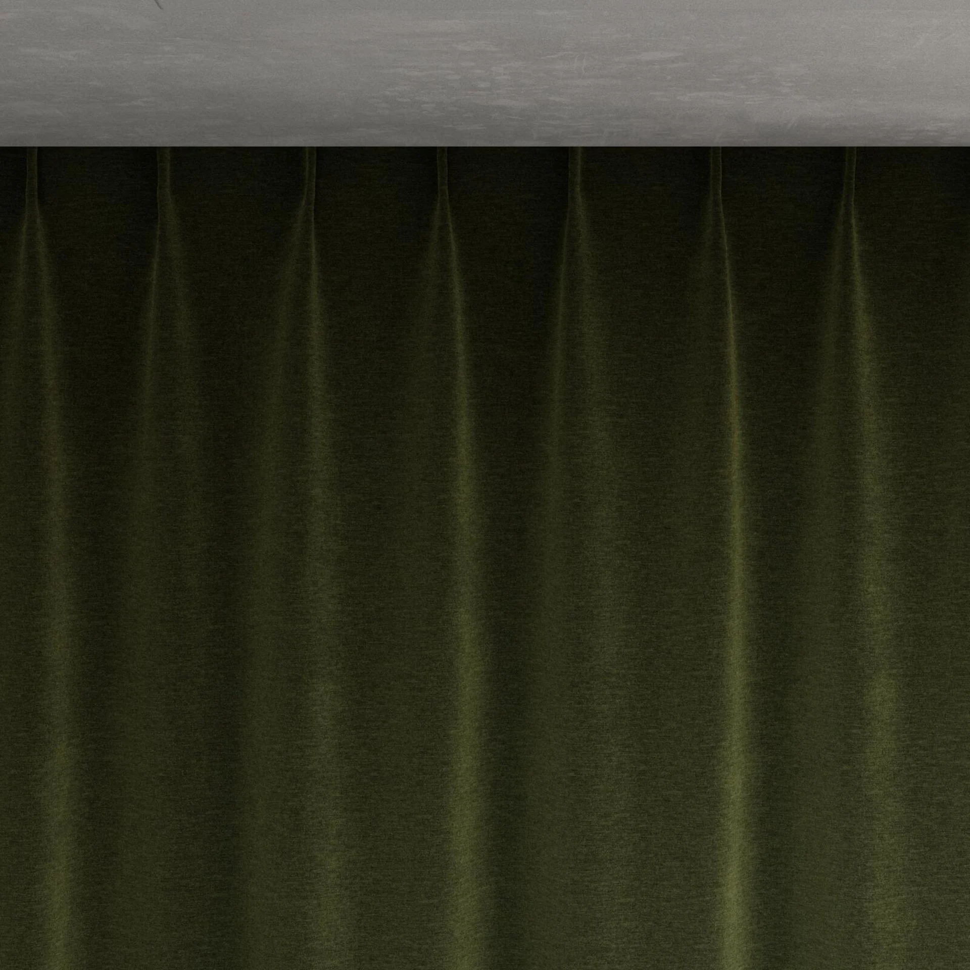Top view of Geneva Forest, pinch pleat