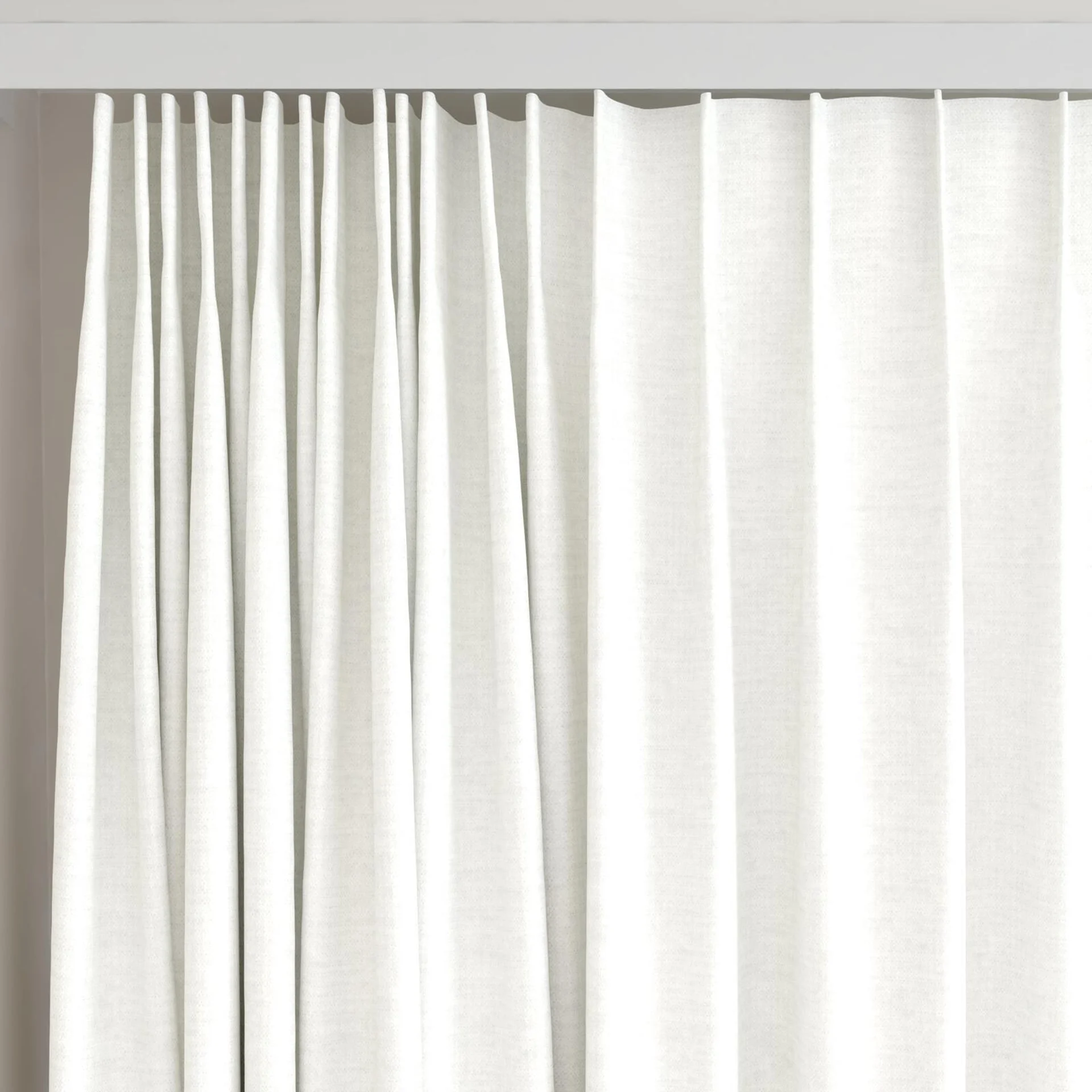 Top view of Bravo Iceberg, on curtain rail