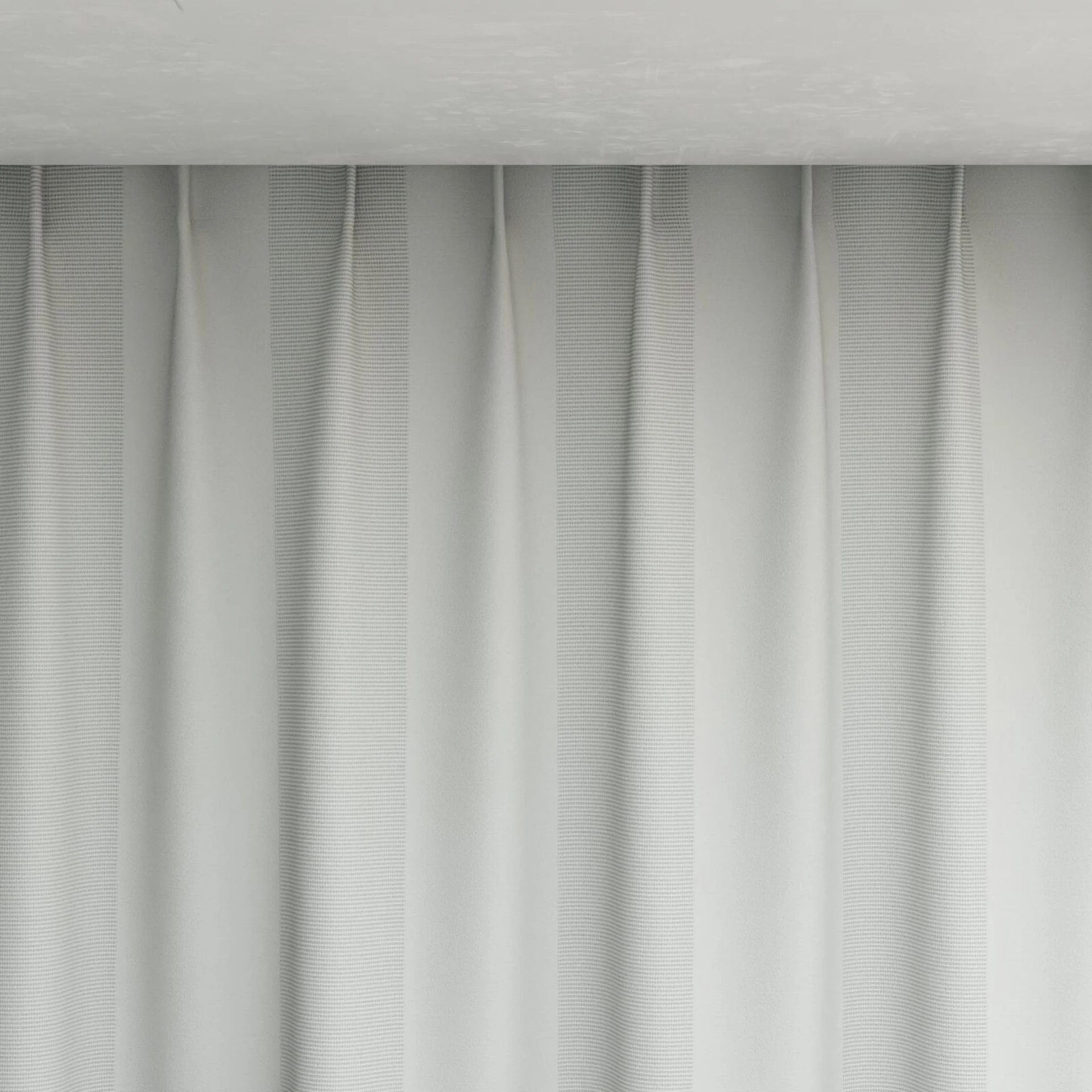 Top view of Borneo Uncoated Duckegg, pinch pleat