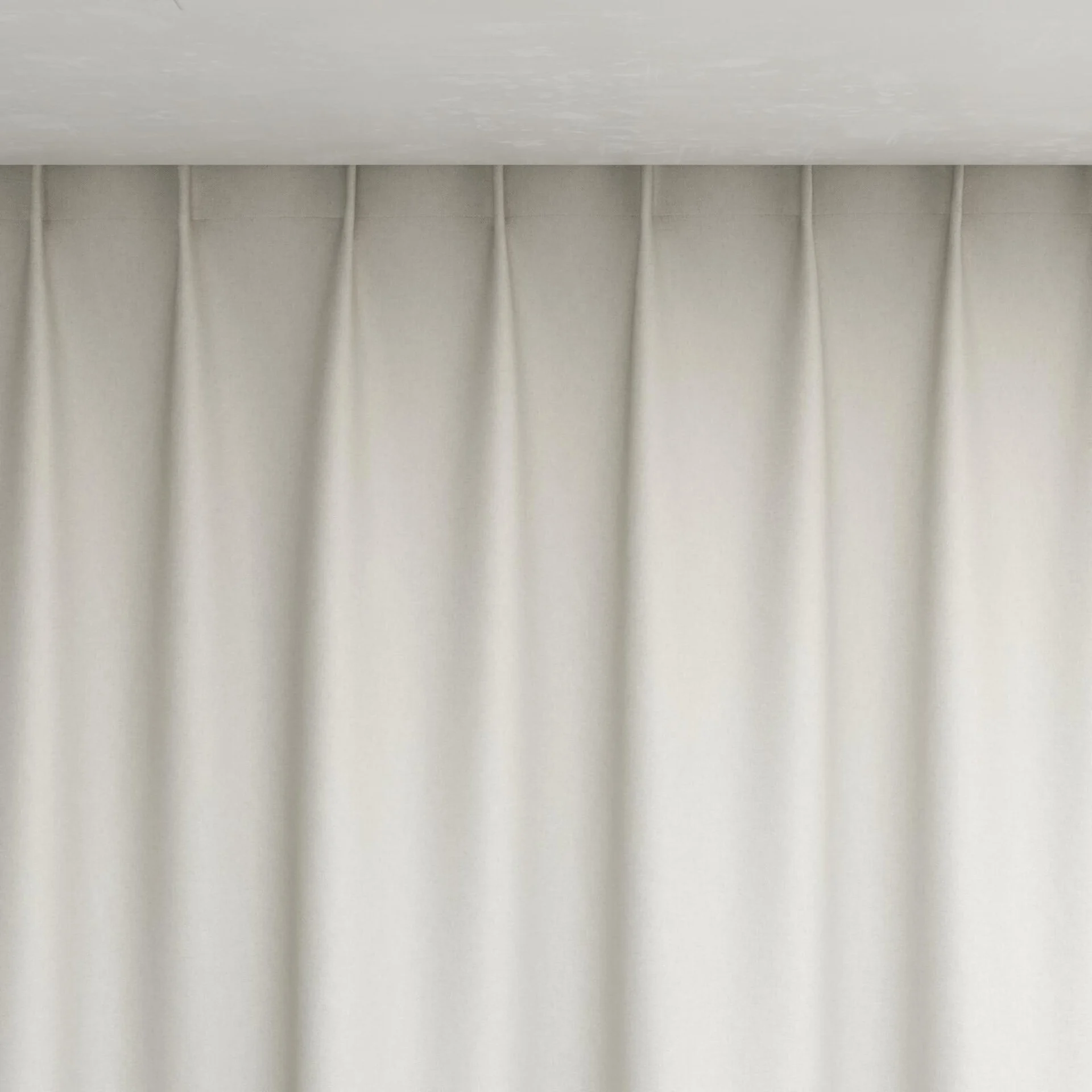 Top view of Heron Ricepaper, pinch pleat