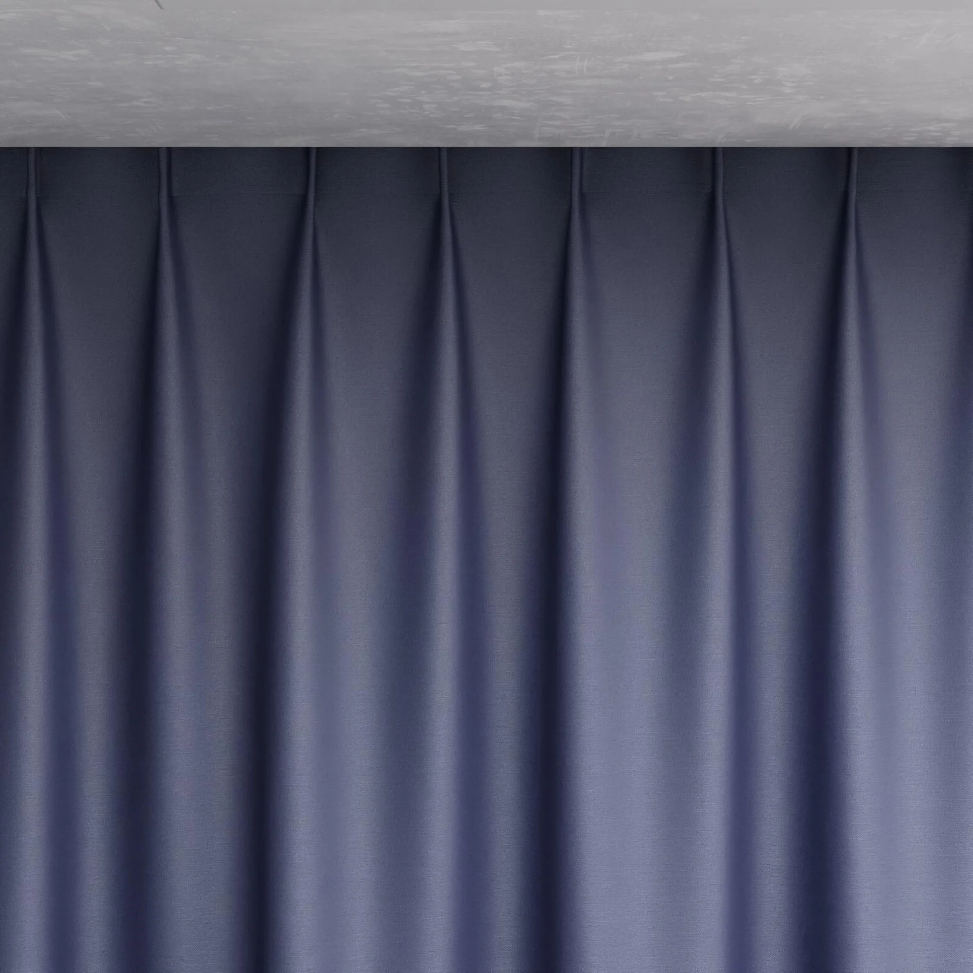 Top view of Hastings Denim, pinch pleat