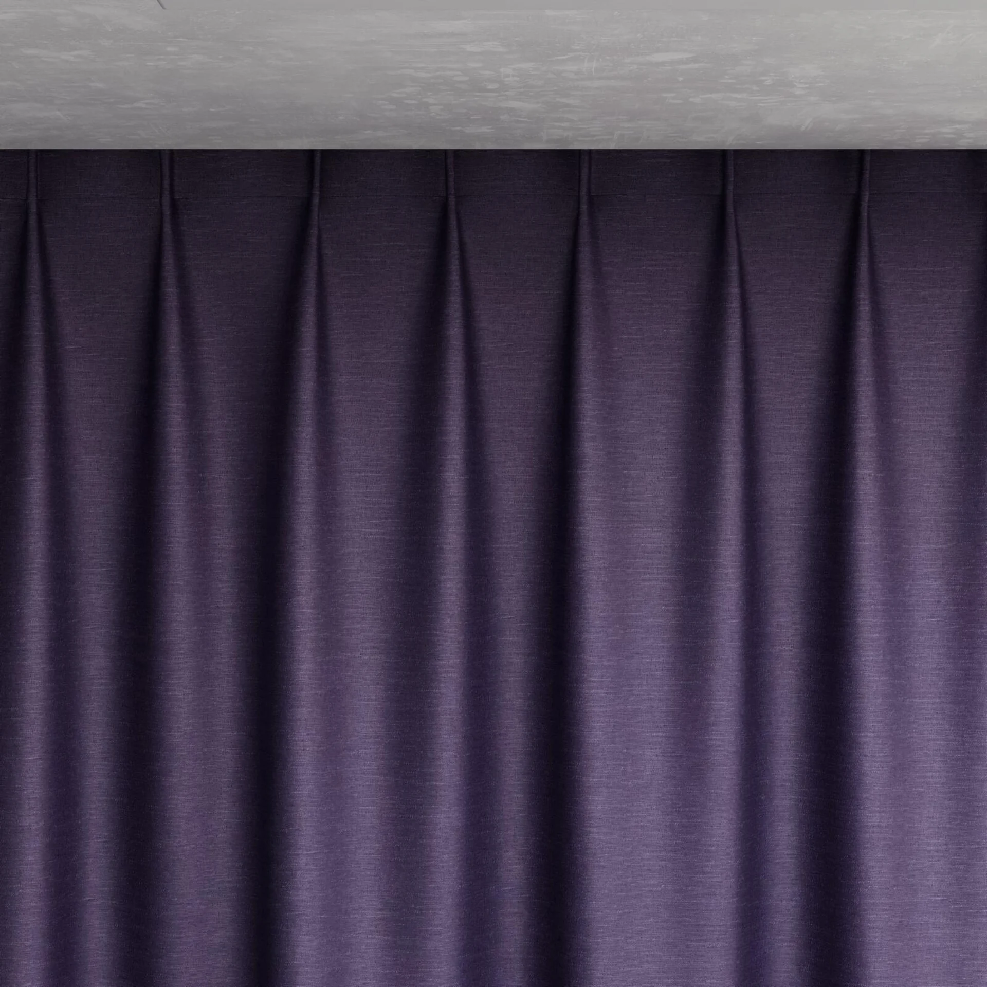 Top view of Provence Lavender, pinch pleat
