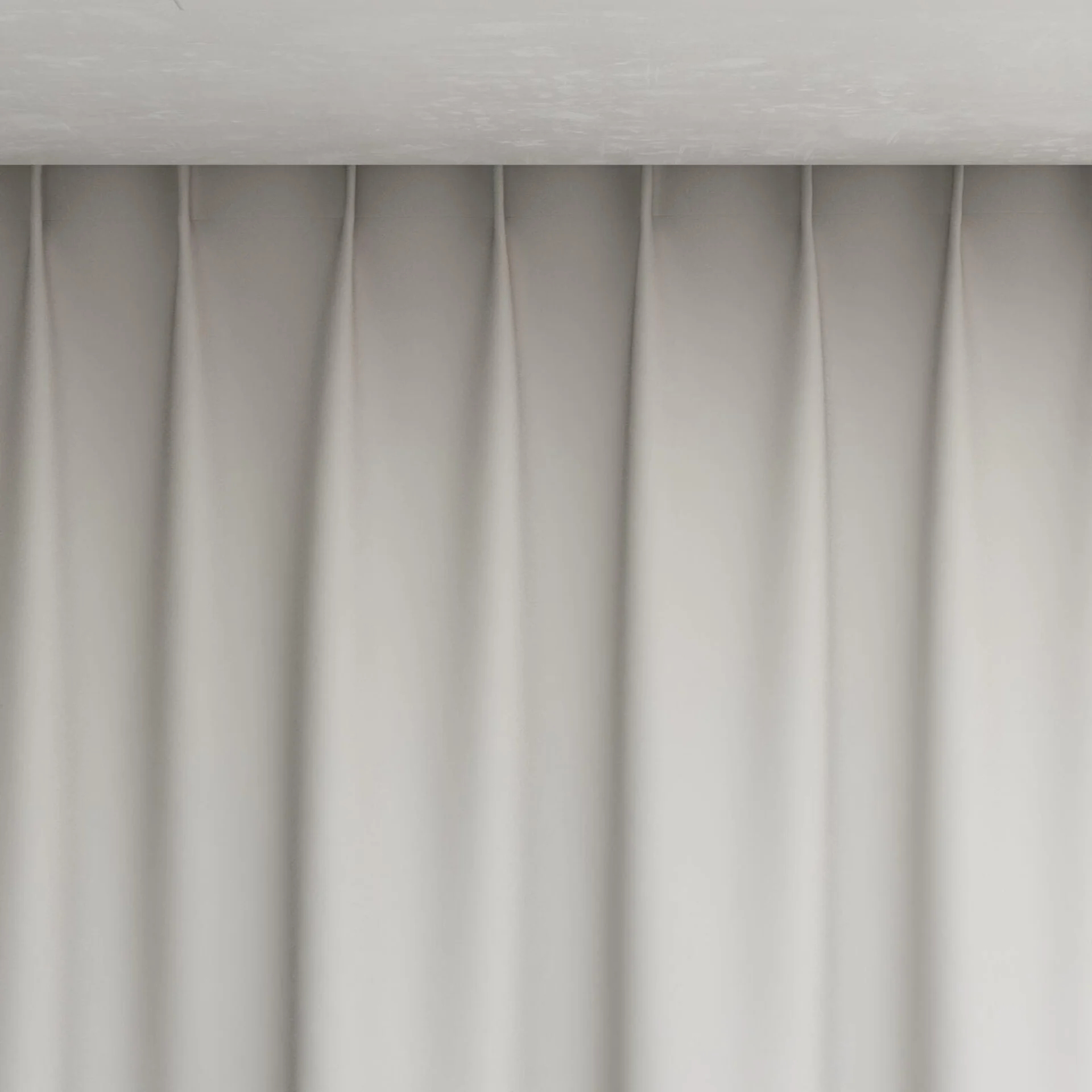 Top view of Quantum FR Ash, pinch pleat