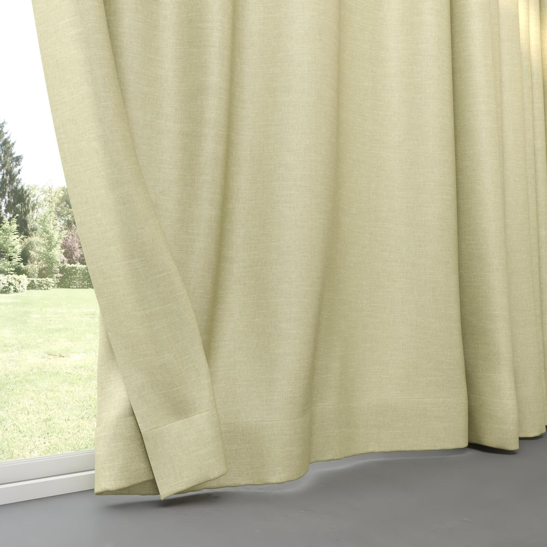 Bottom view of Tonto Tea, pinch pleat