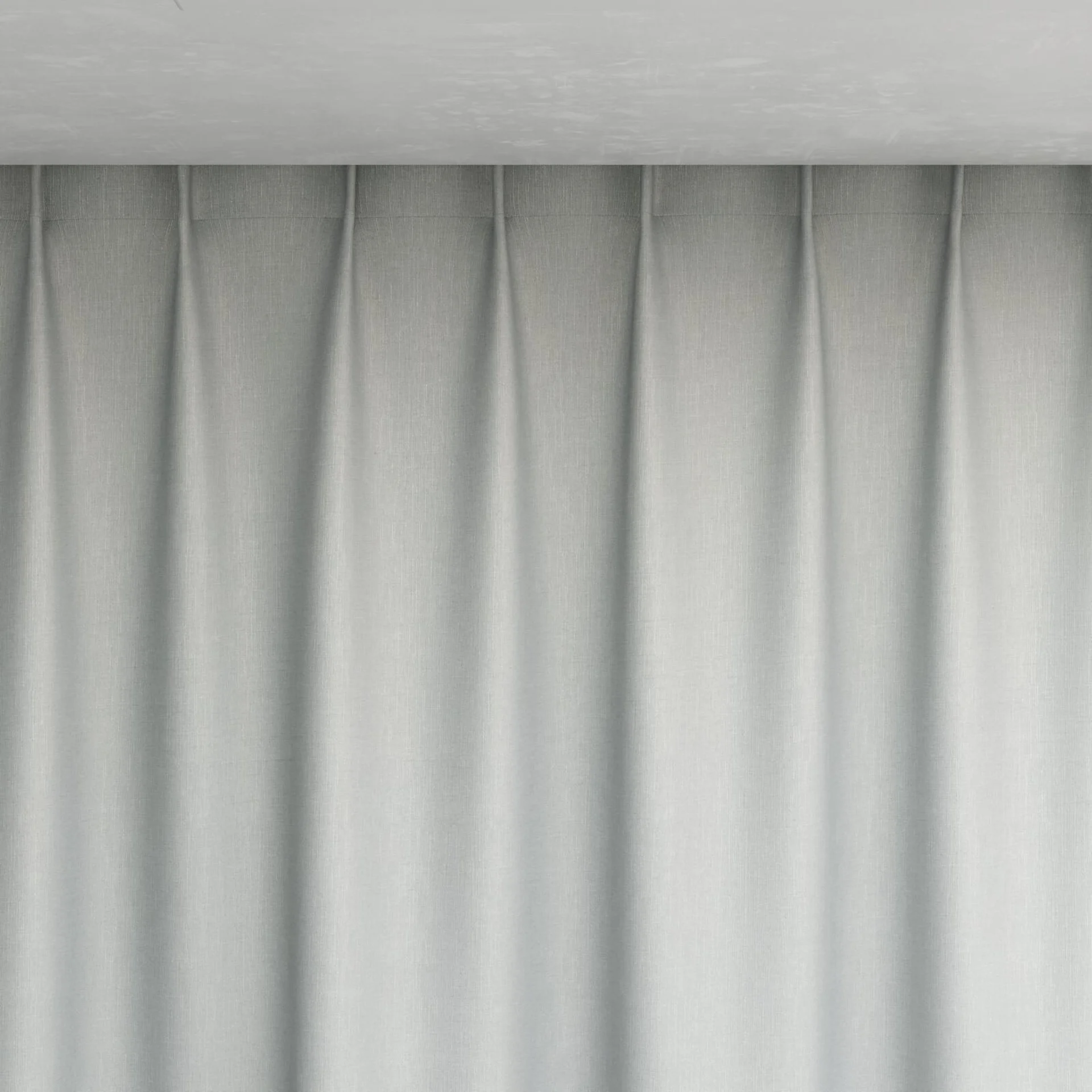 Top view of Bavaria Mist, pinch pleat