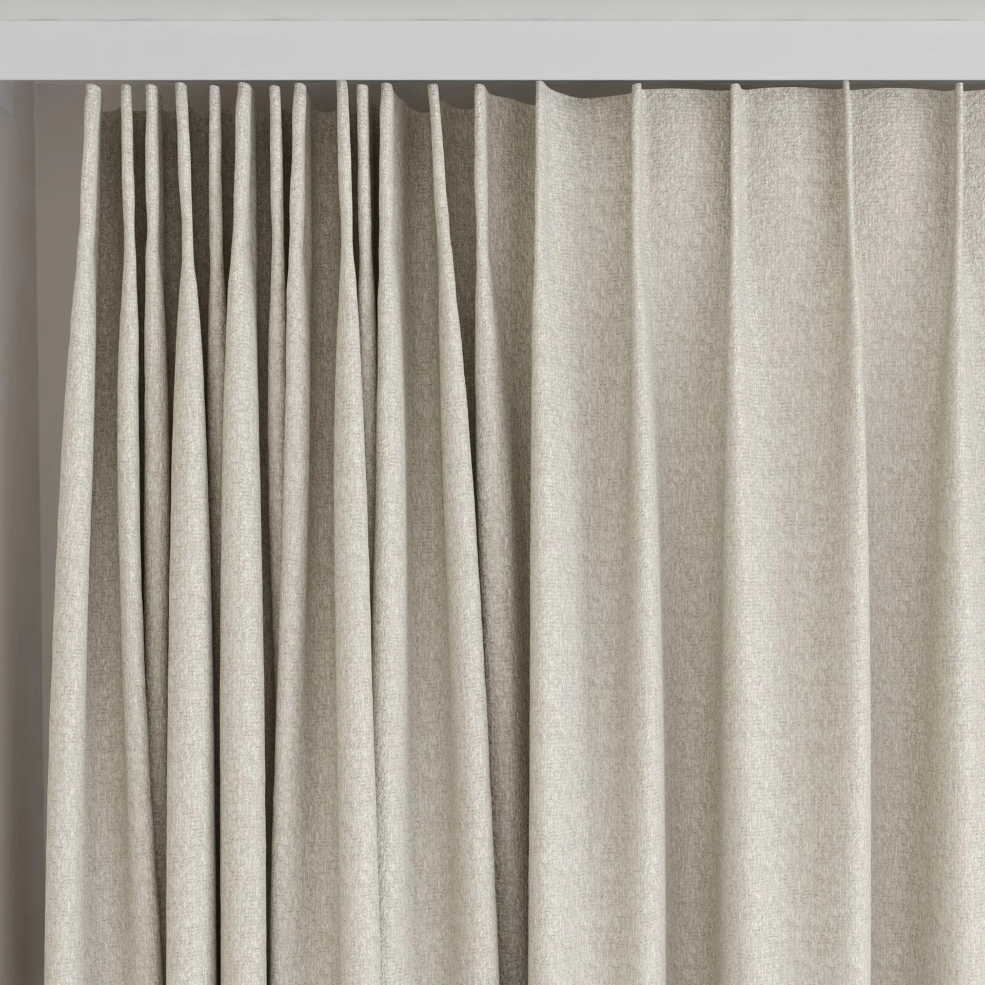 Top view of Sabik Dune, on curtain rail