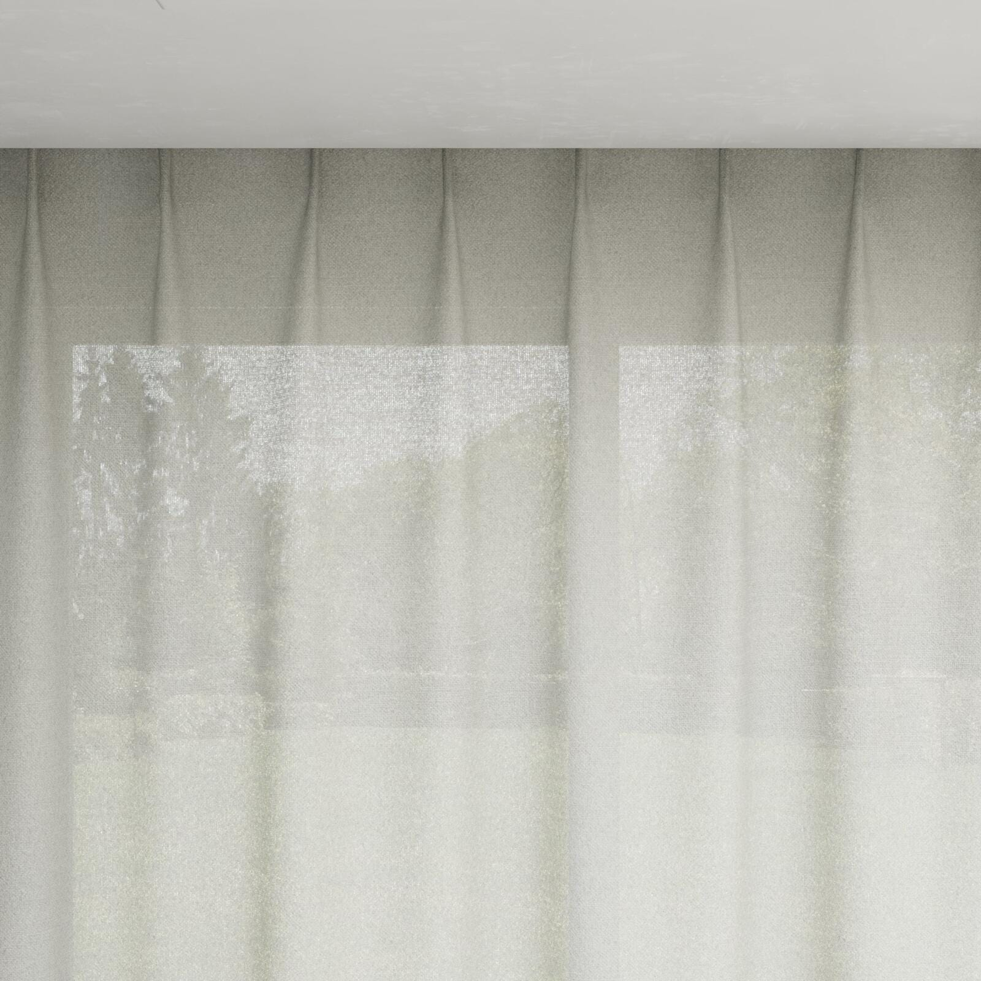 Top view of Revel Nile, pinch pleat