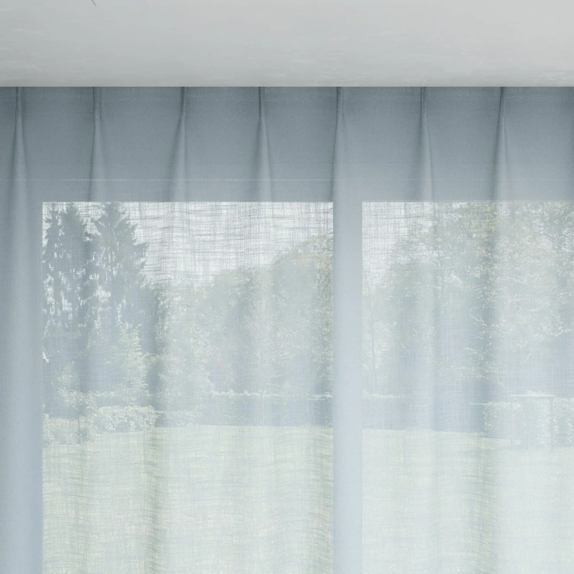Top view of Release Aqua, pinch pleat