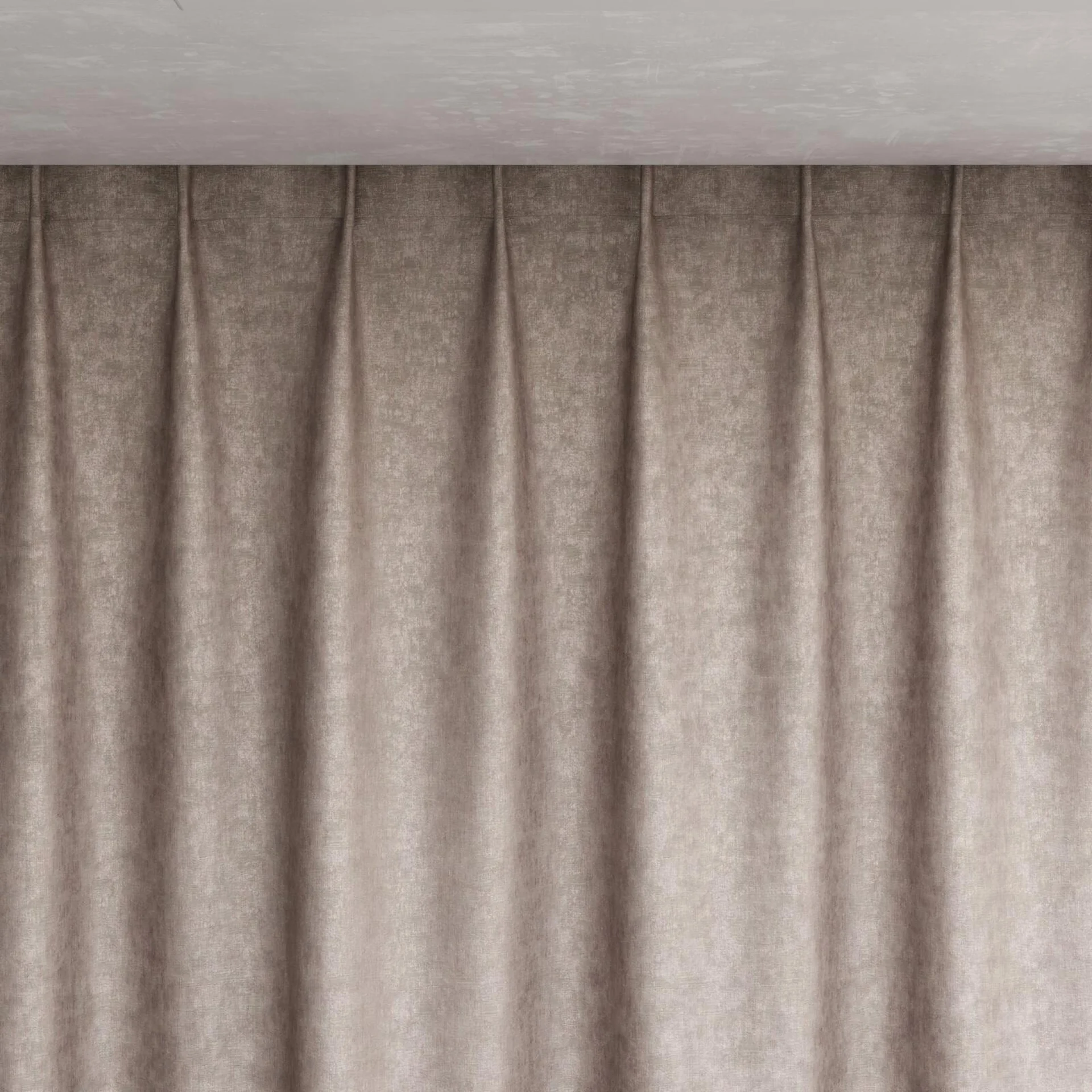 Top view of Renaissance Boudoir, pinch pleat