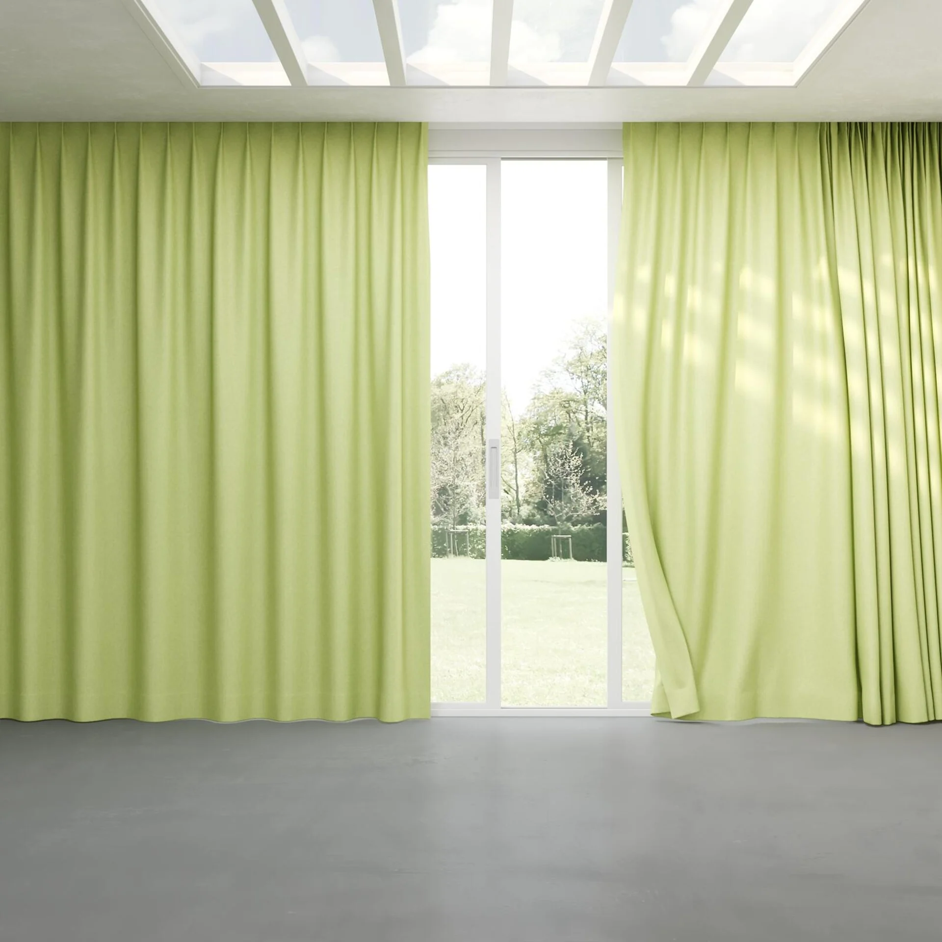 Full view of Hometown Apple, pinch pleat