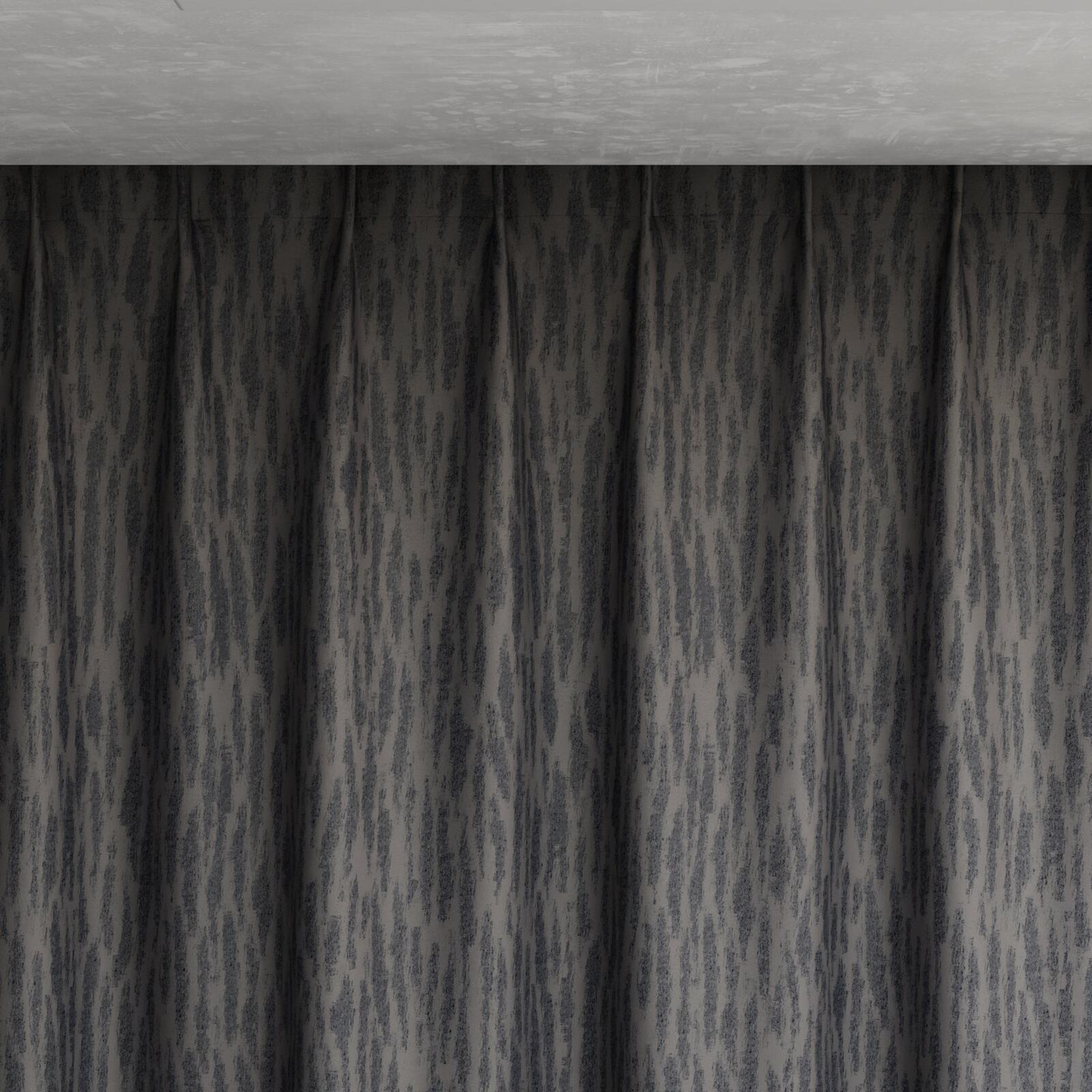 Top view of Aphelion Slate, pinch pleat