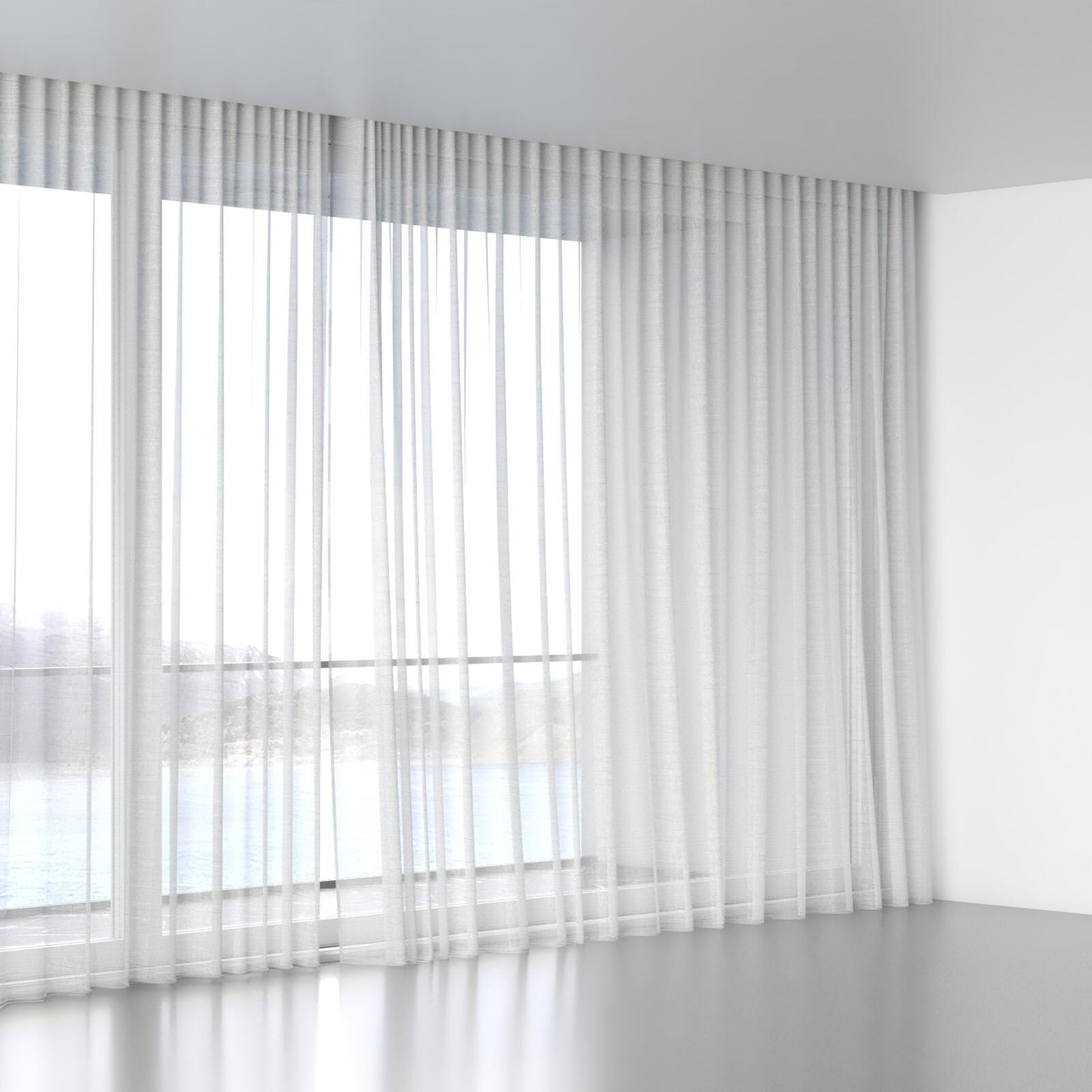 Full view of Impression Vapour, wave pleat