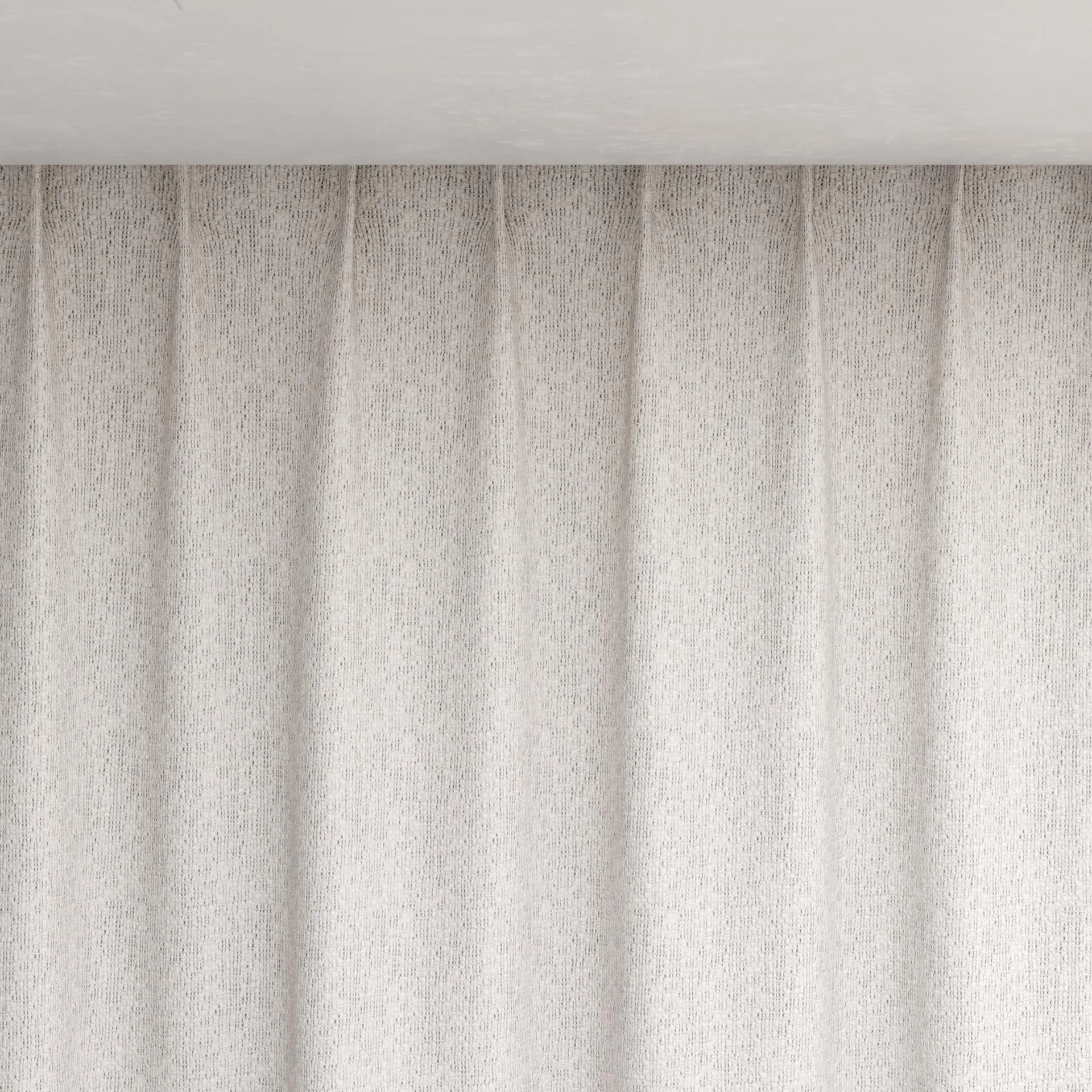 Top view of Cestino Salt, pinch pleat