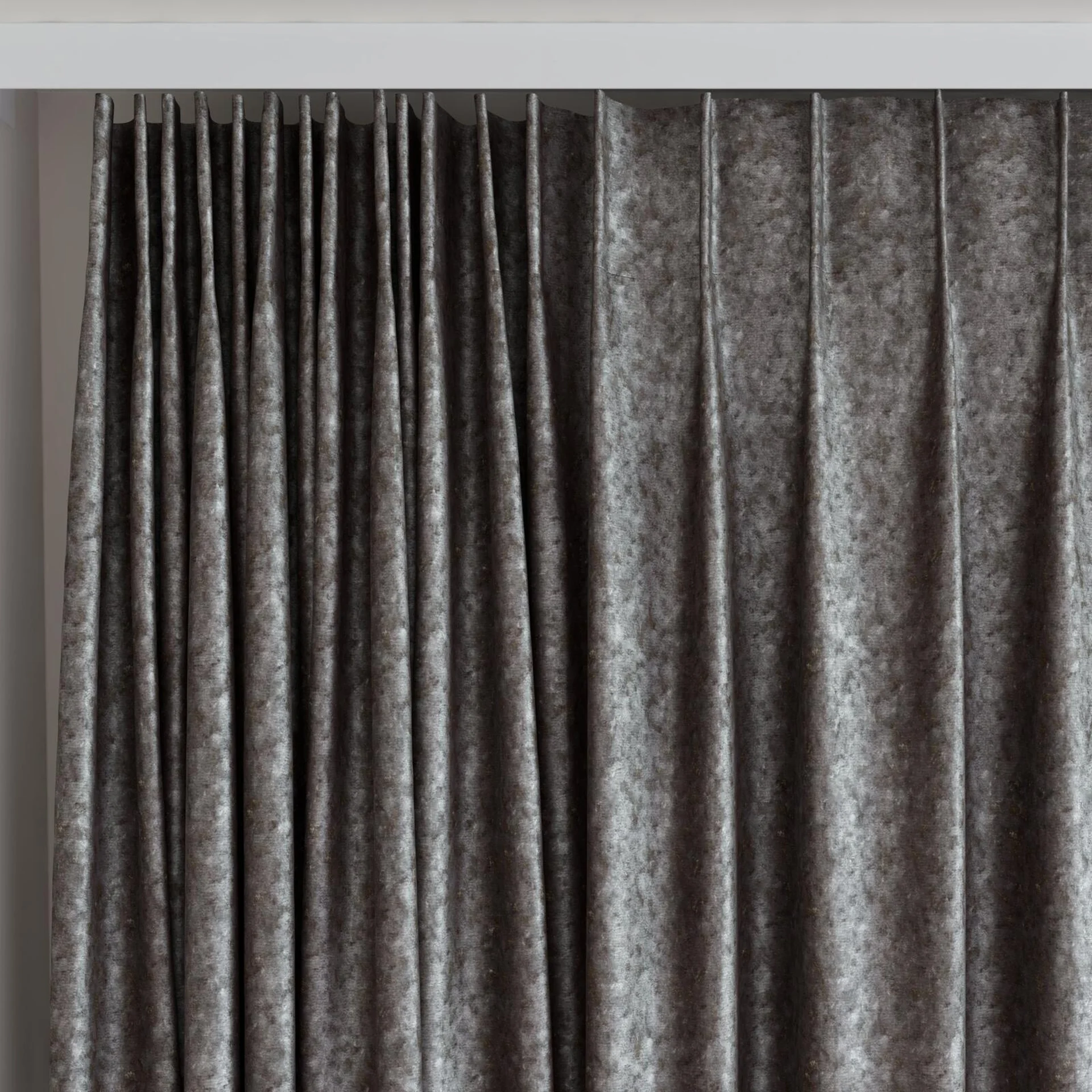 Top view of Opera Rabbit, on curtain rail