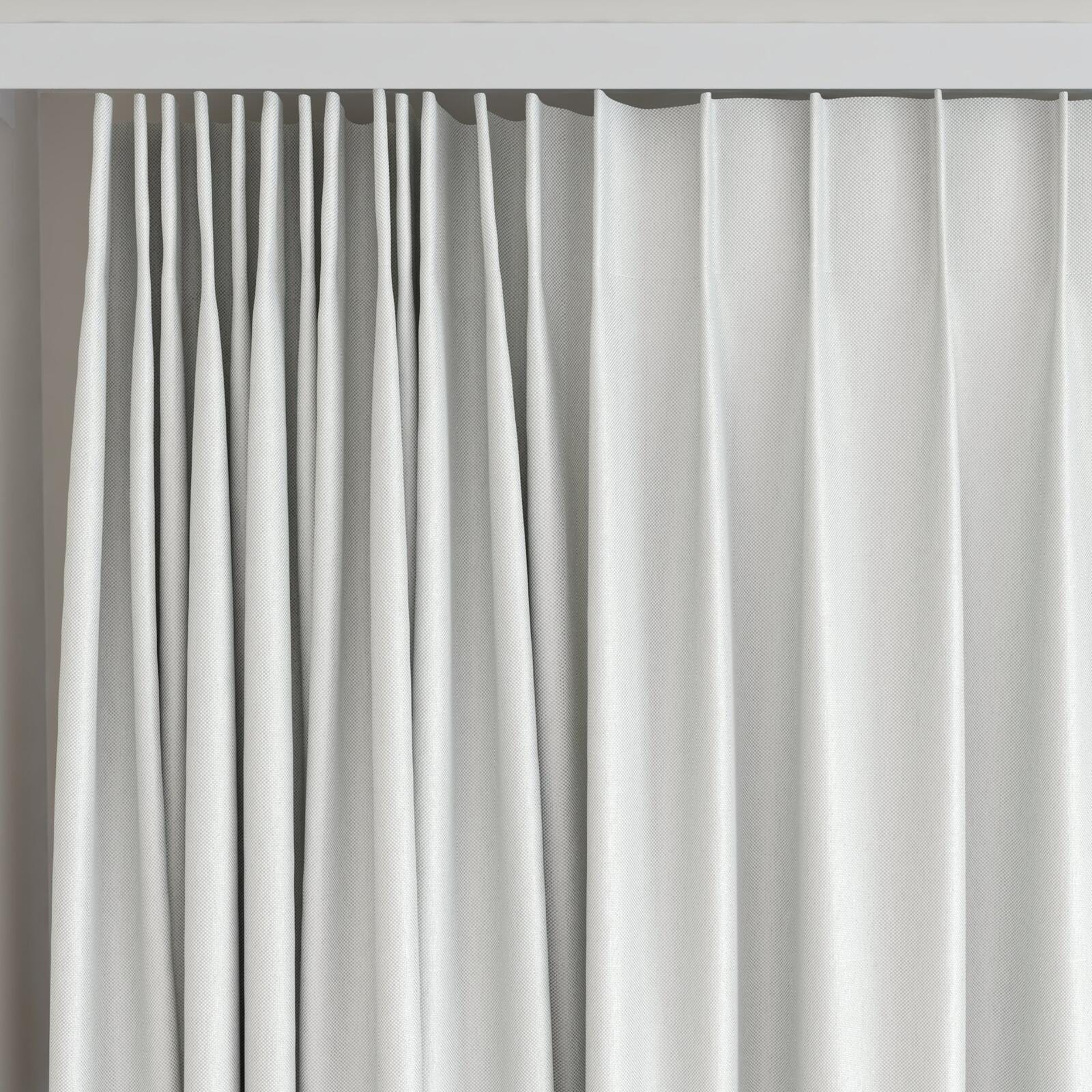 Top view of Dream Weaver 300 Micro, on curtain rail