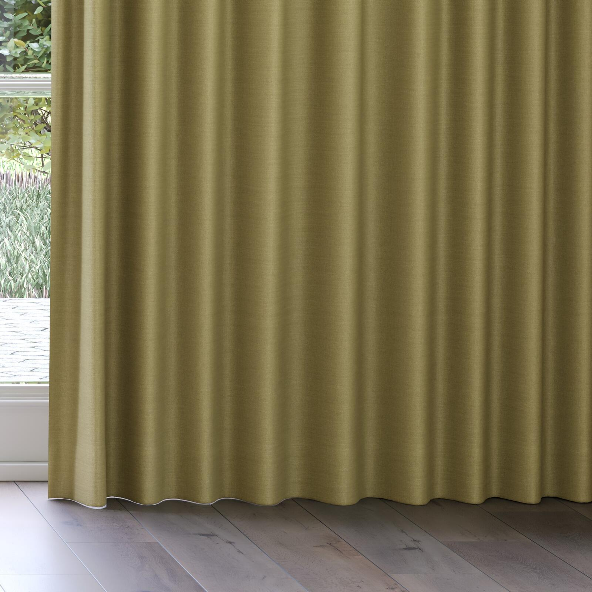 Bottom view of Linex Fern, on curtain rail