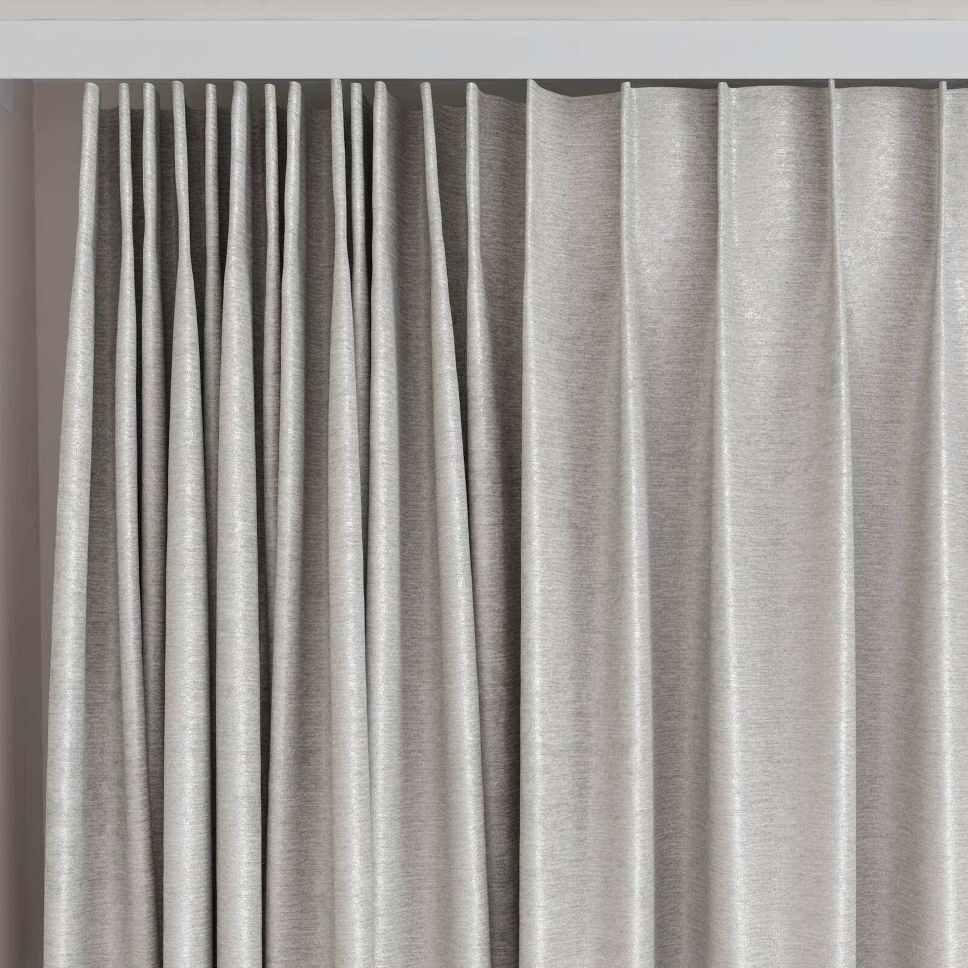 Top view of Lambada Fog, on curtain rail