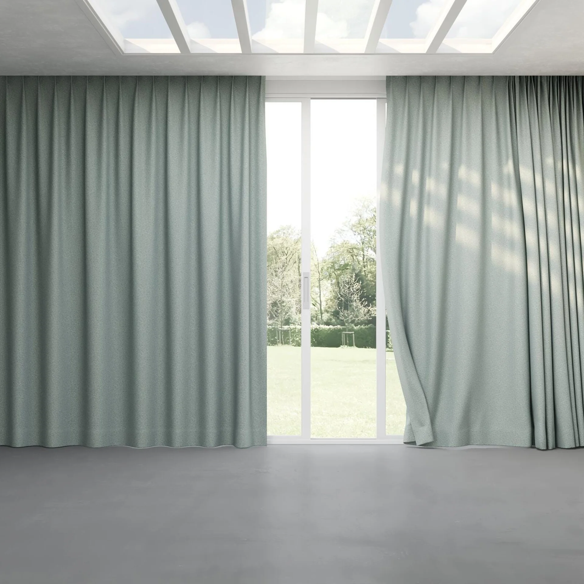 Full view of Sabik Hydro, pinch pleat
