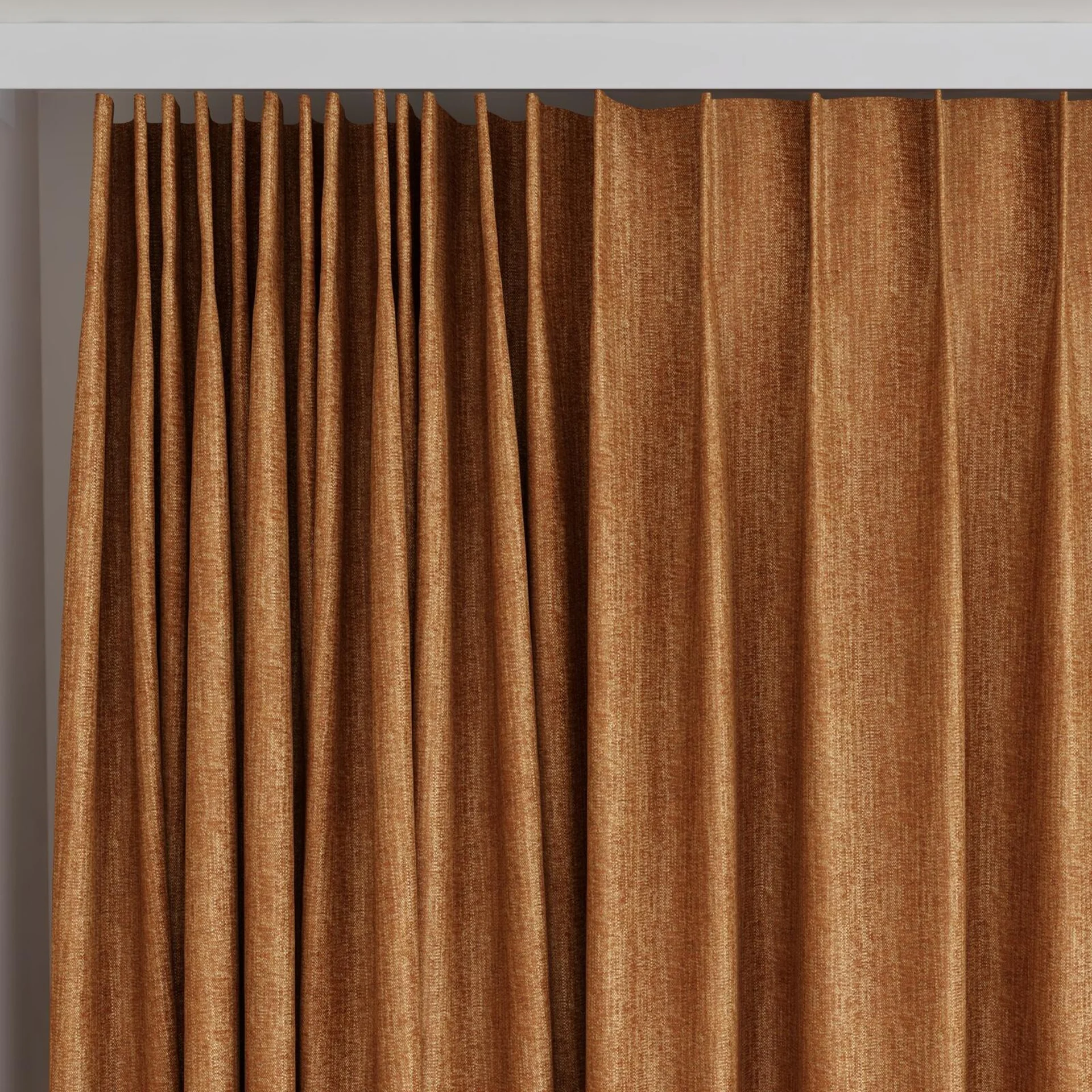 Top view of Trezor Canyon, on curtain rail
