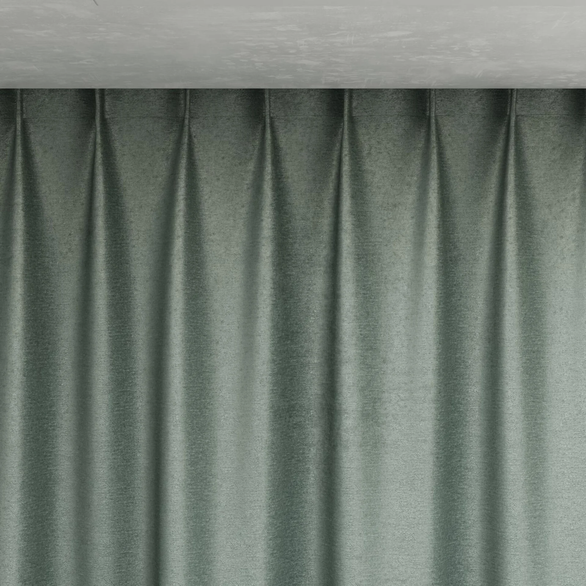 Top view of Lambada Lead, pinch pleat