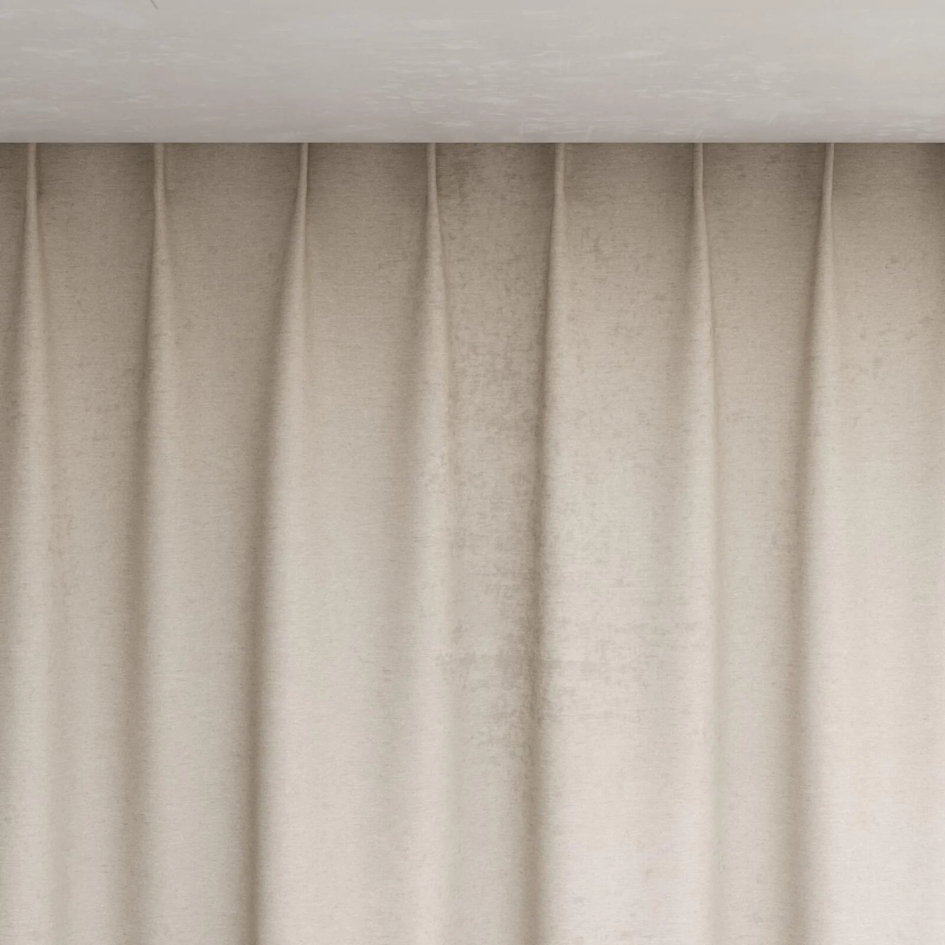 Top view of Lambada Gravel, pinch pleat