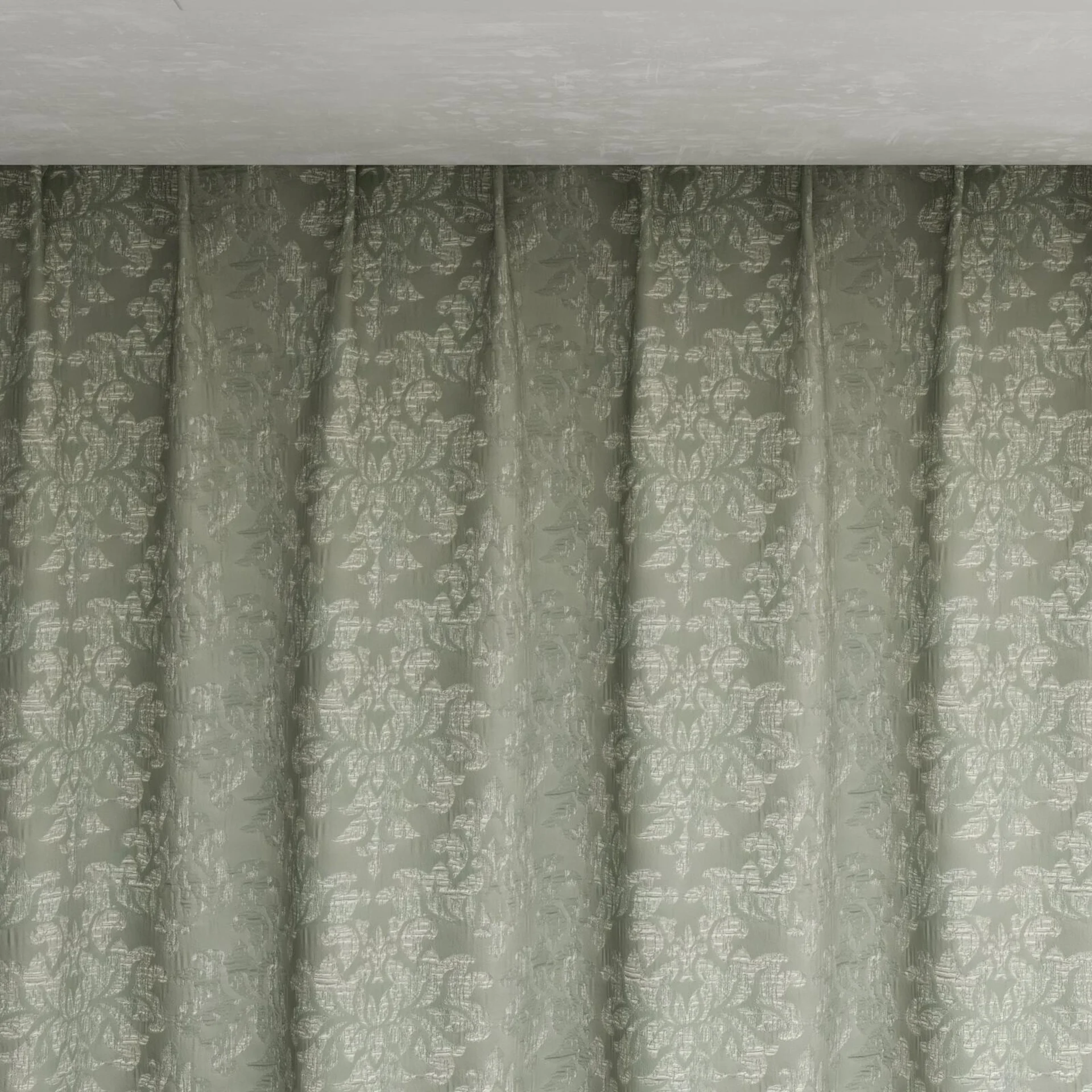 Top view of Objet Drizzle, pinch pleat
