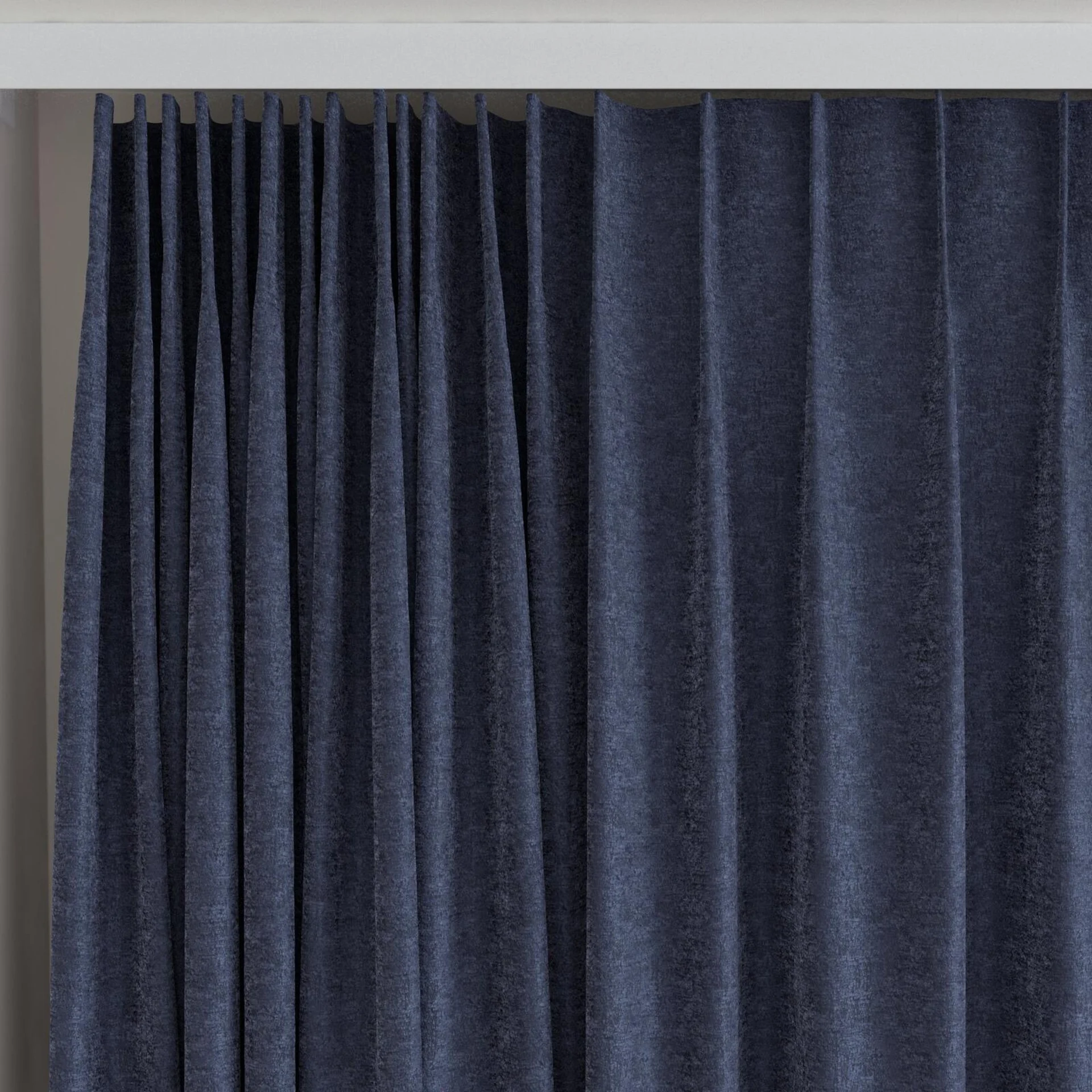 Top view of Brigadier Marine, on curtain rail