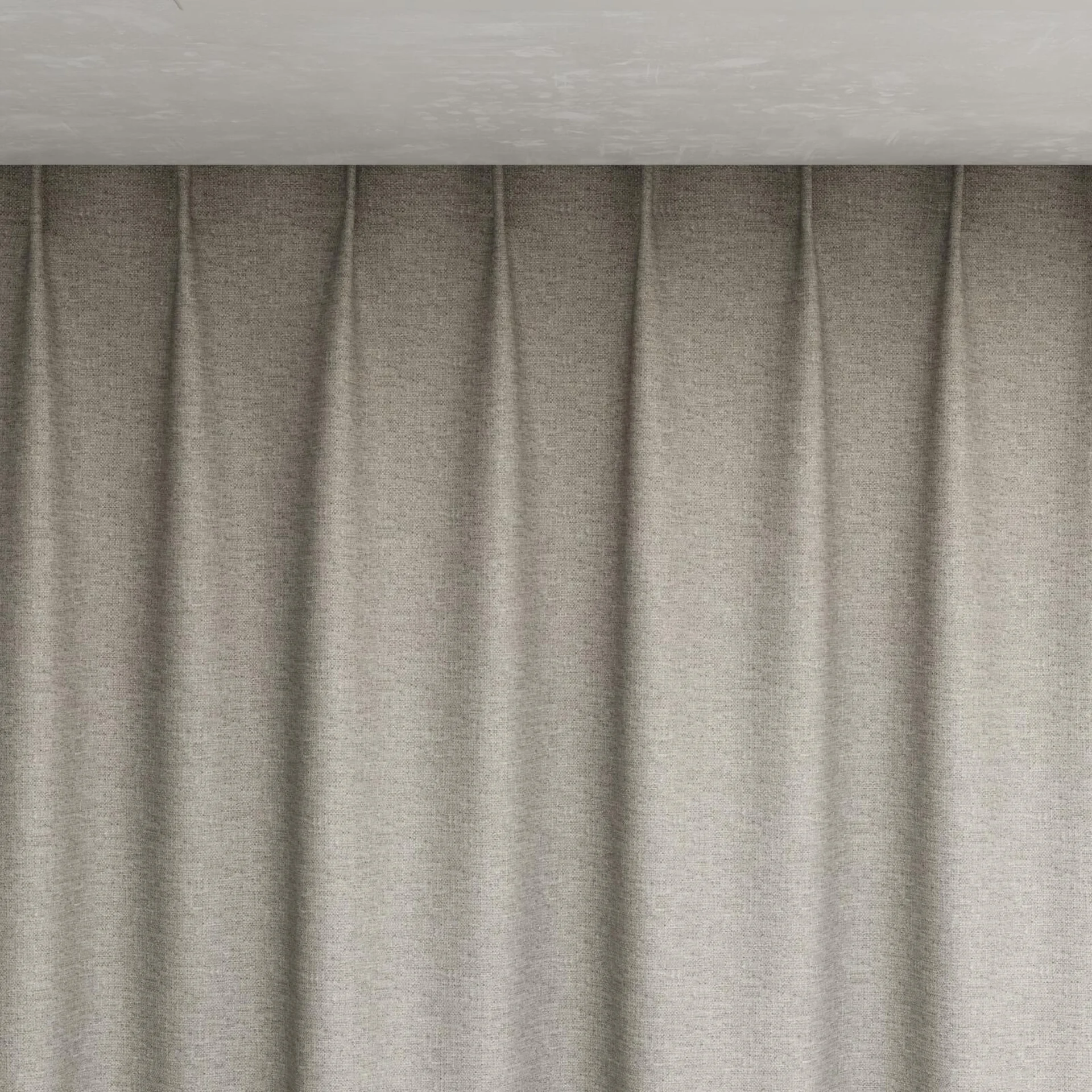 Top view of Bravo Aluminium, pinch pleat