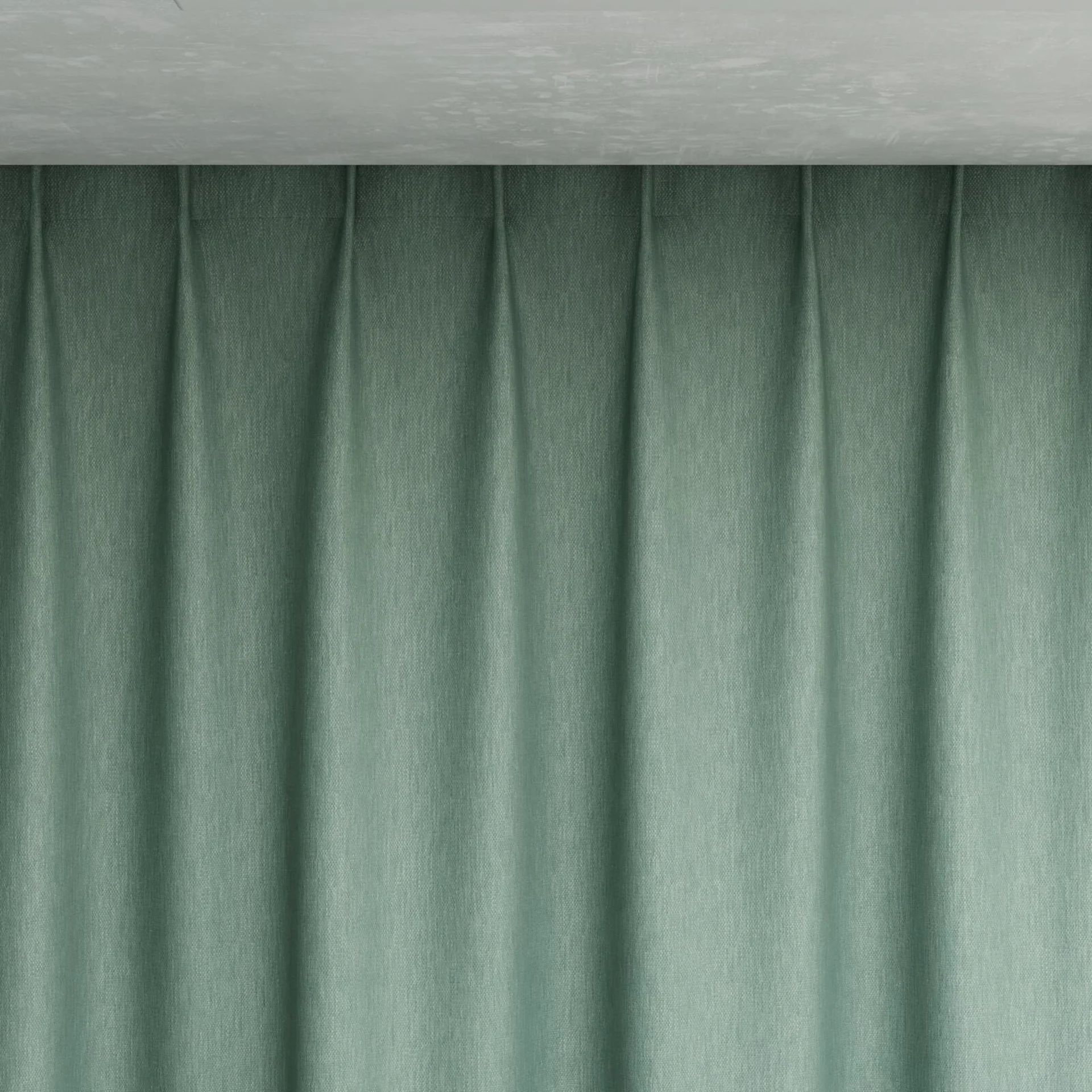 Top view of Cordoba Pine, pinch pleat