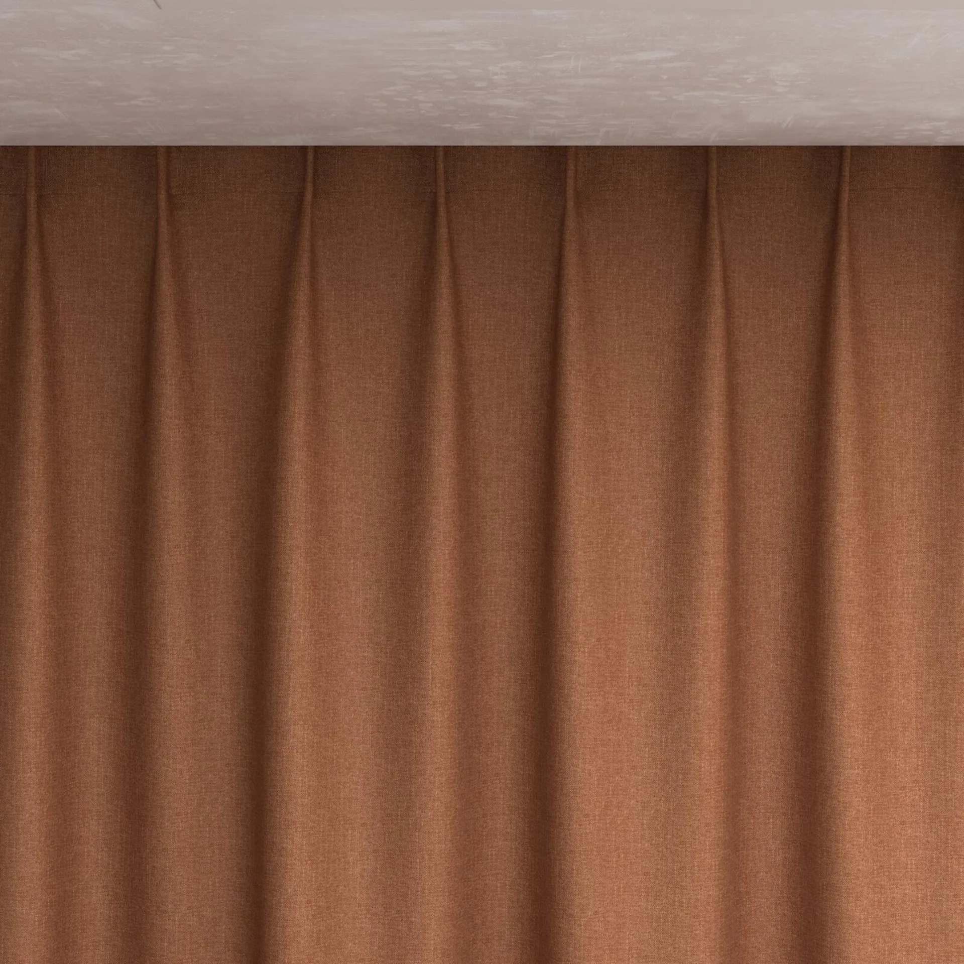 Top view of Excel Terra, pinch pleat