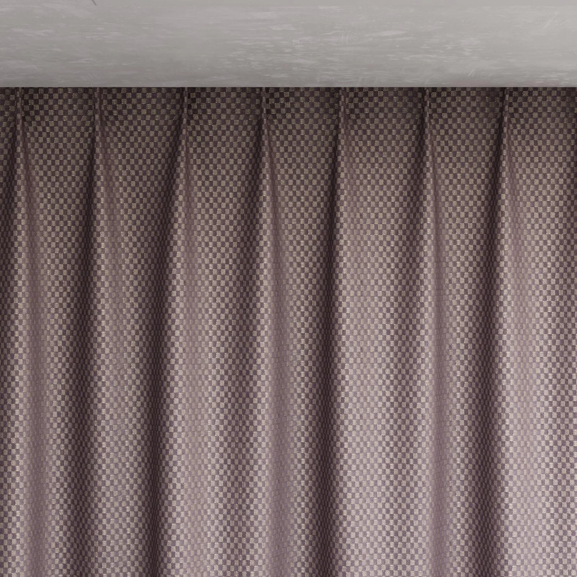 Top view of Manalapan Raisin, pinch pleat