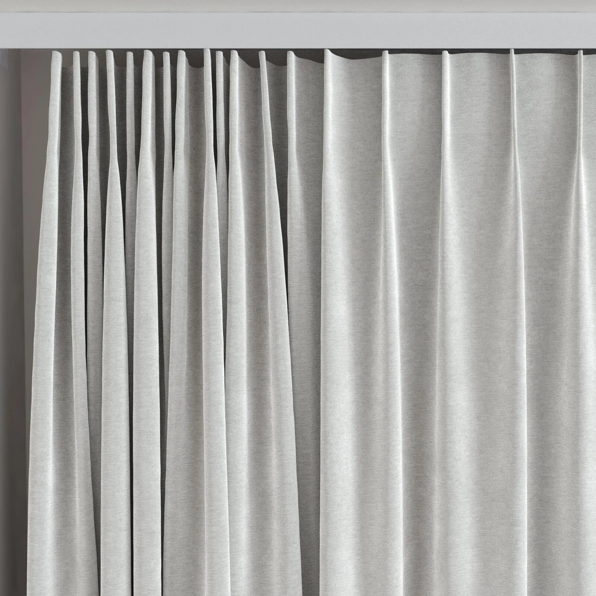 Top view of Geneva Limestone, on curtain rail