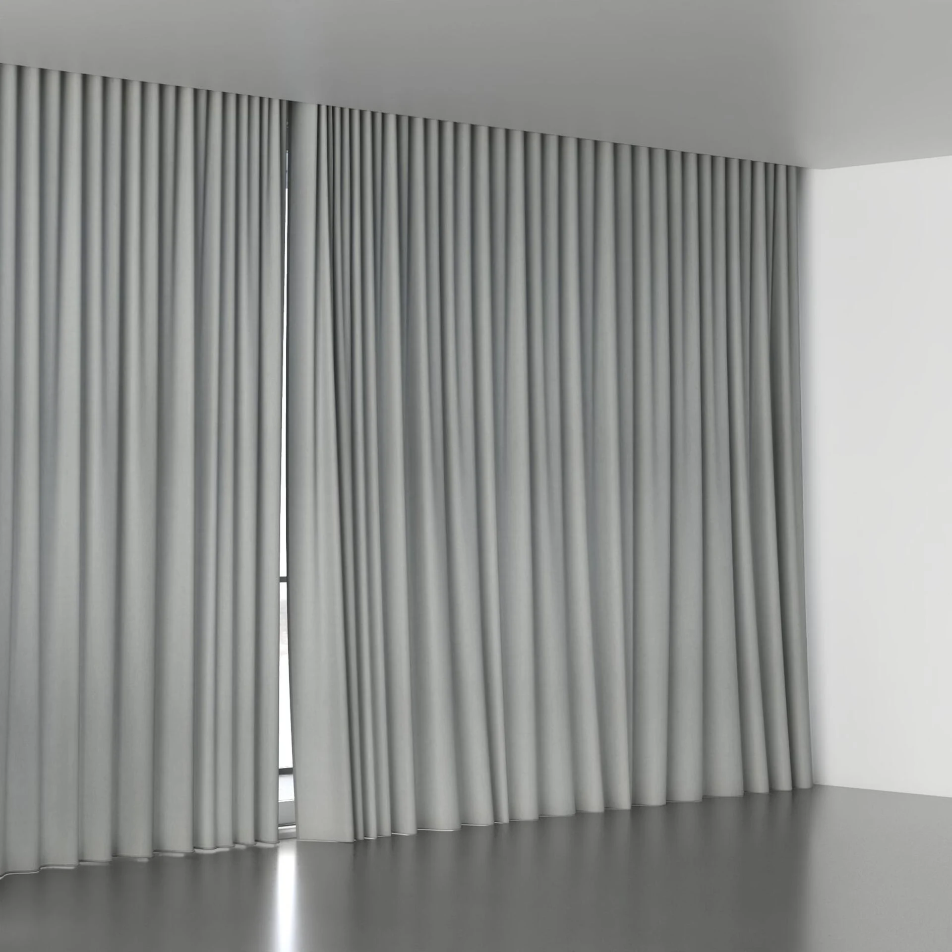 Full view of Ophelia Cyclone, wave pleat