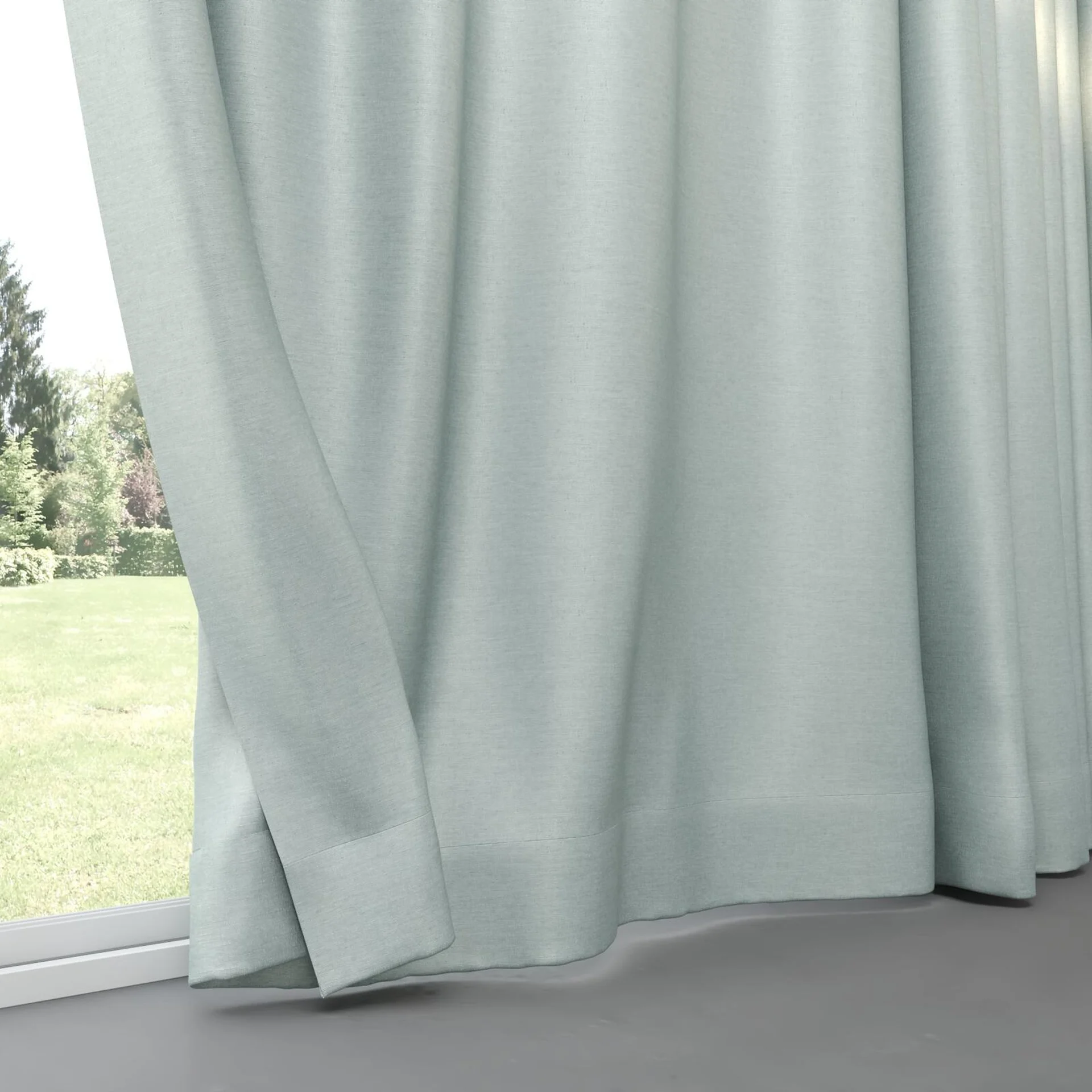 Bottom view of Provence Surf, pinch pleat