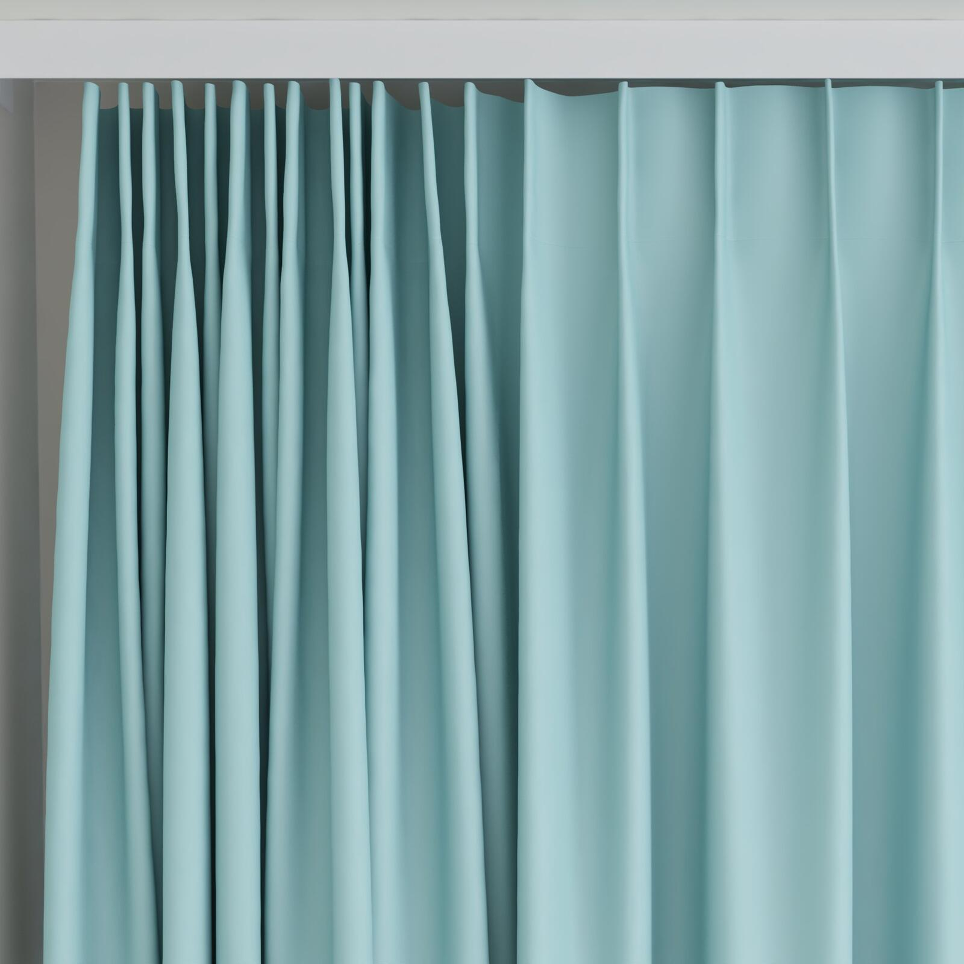 Top view of Vesta Waterfall, on curtain rail
