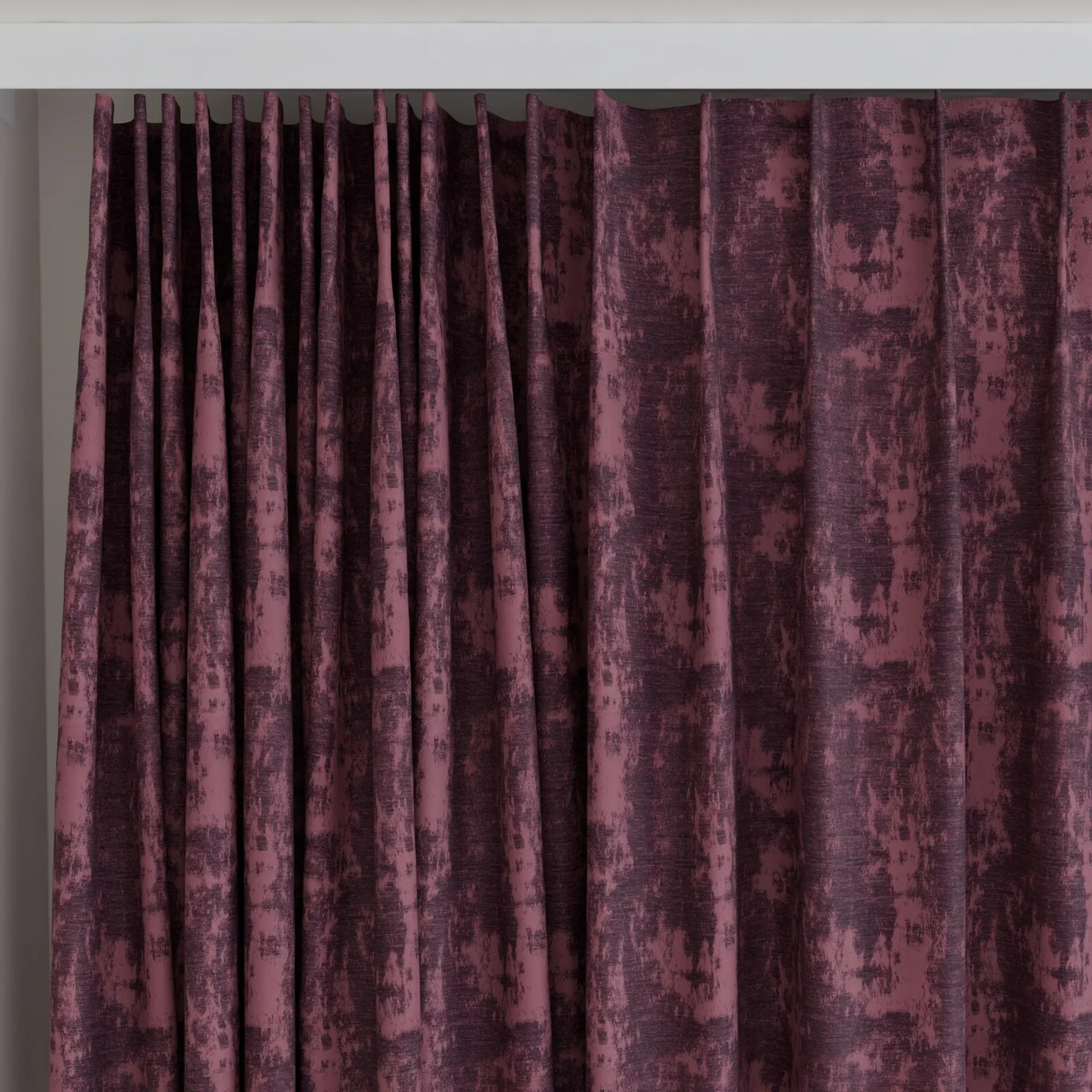 Top view of Innovation Grape, on curtain rail