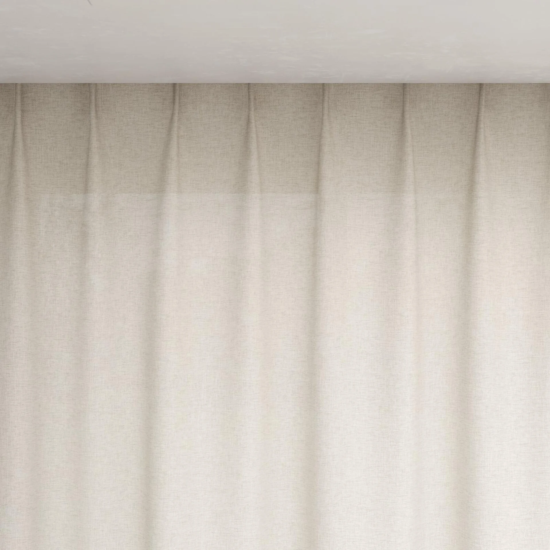 Top view of Envoy 2 Angora 320cm, pinch pleat