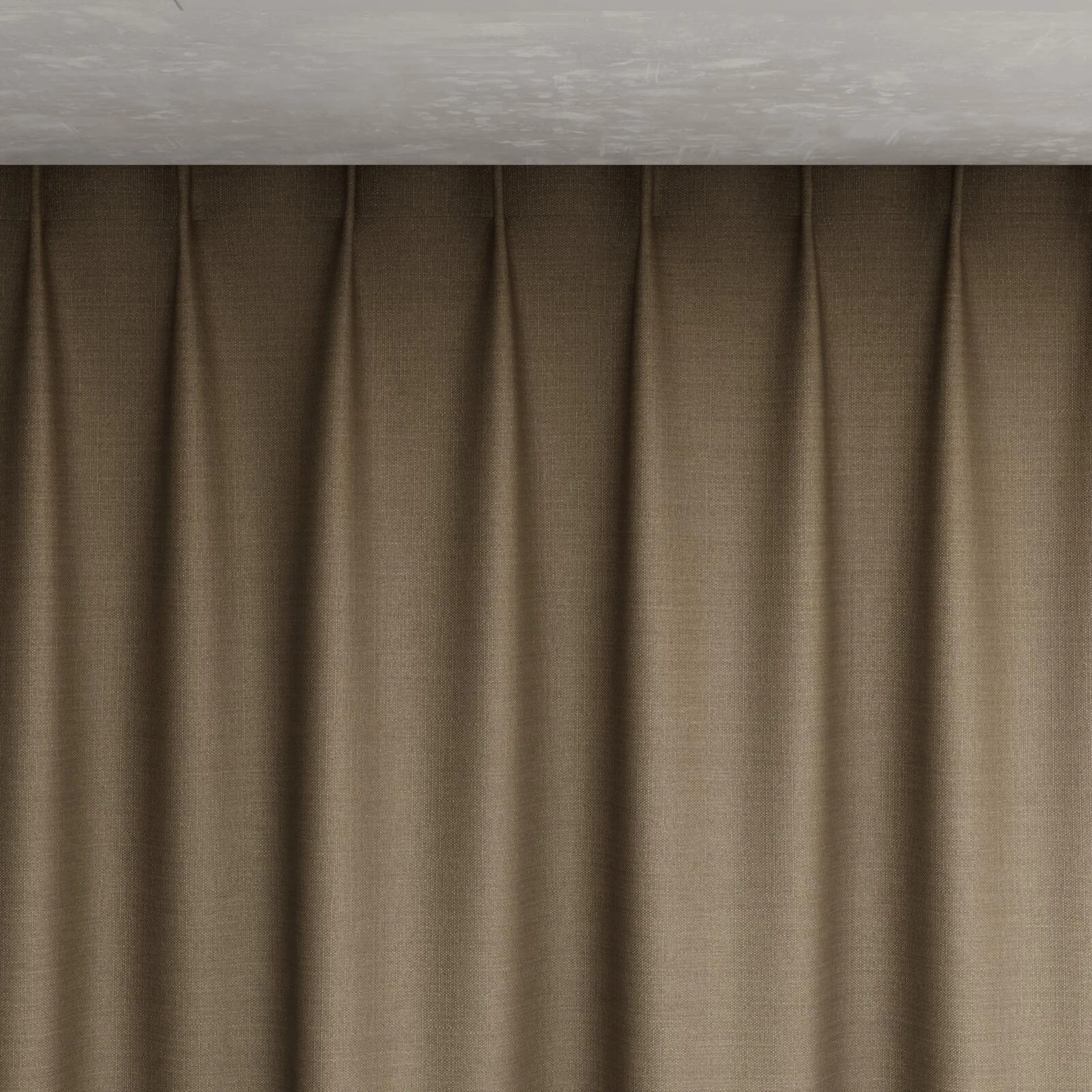 Top view of Linex Otter, pinch pleat