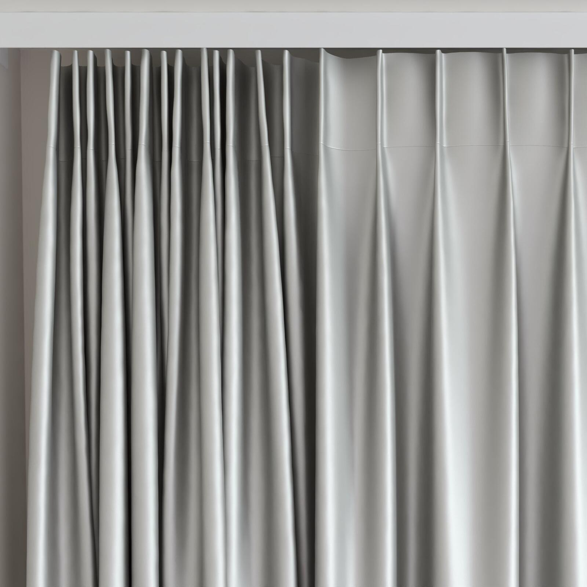 Top view of Moonbeam Limestone, on curtain rail