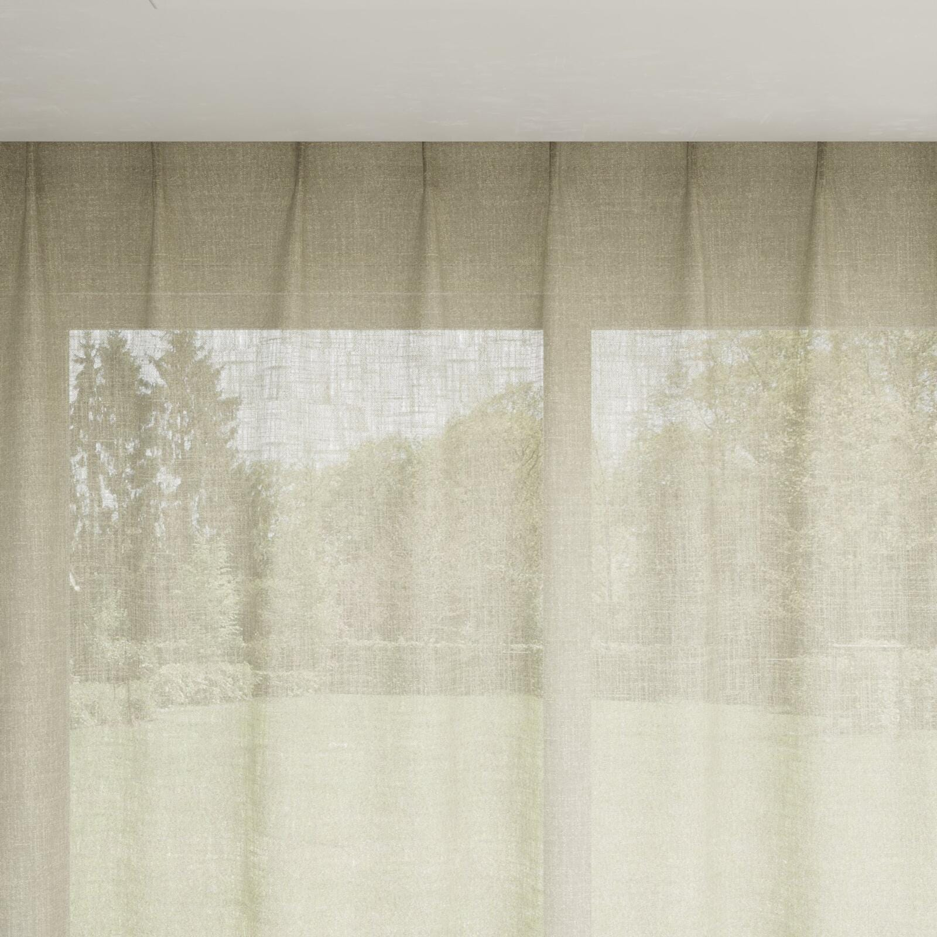 Top view of Motion Nile, pinch pleat