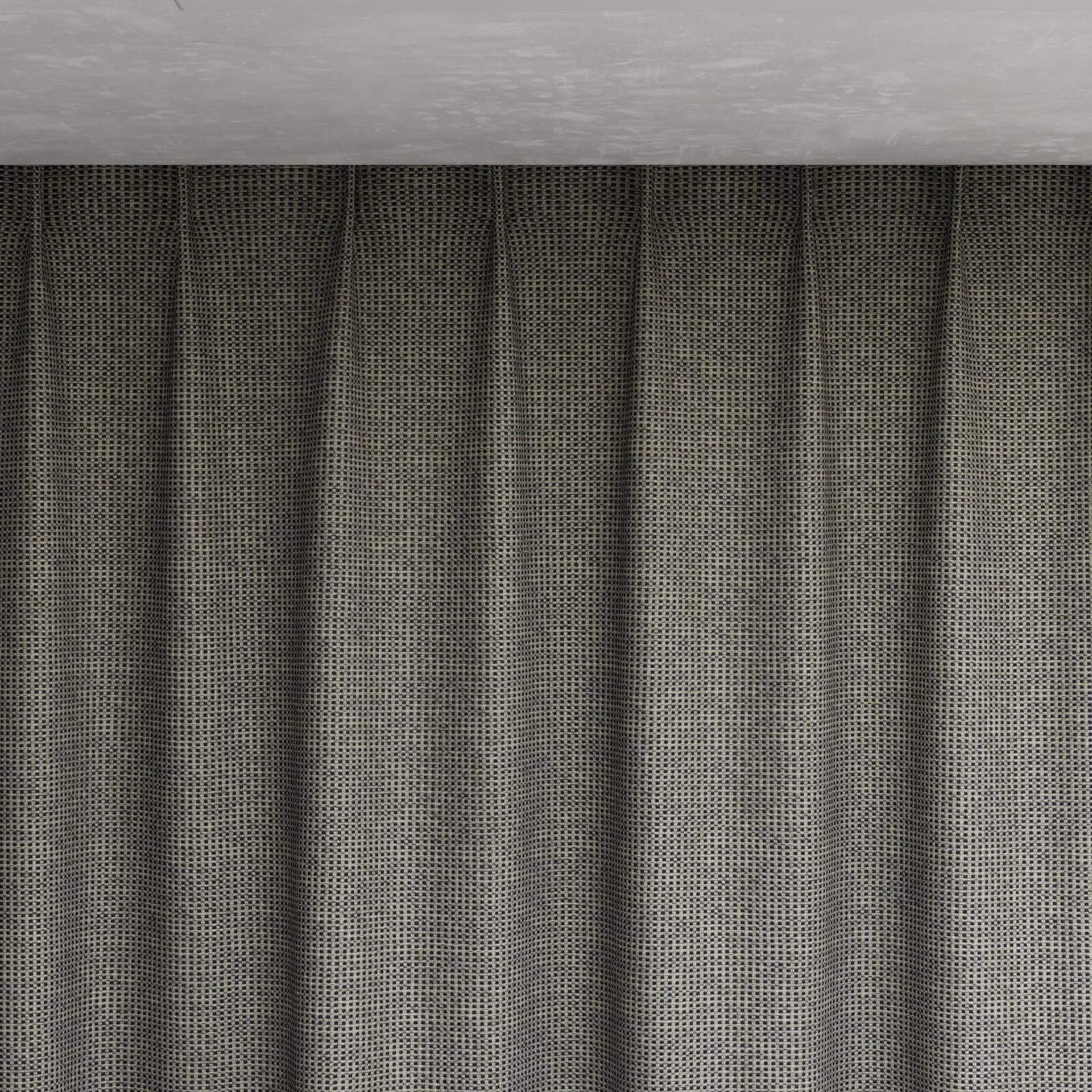 Top view of Astro Limestone, pinch pleat